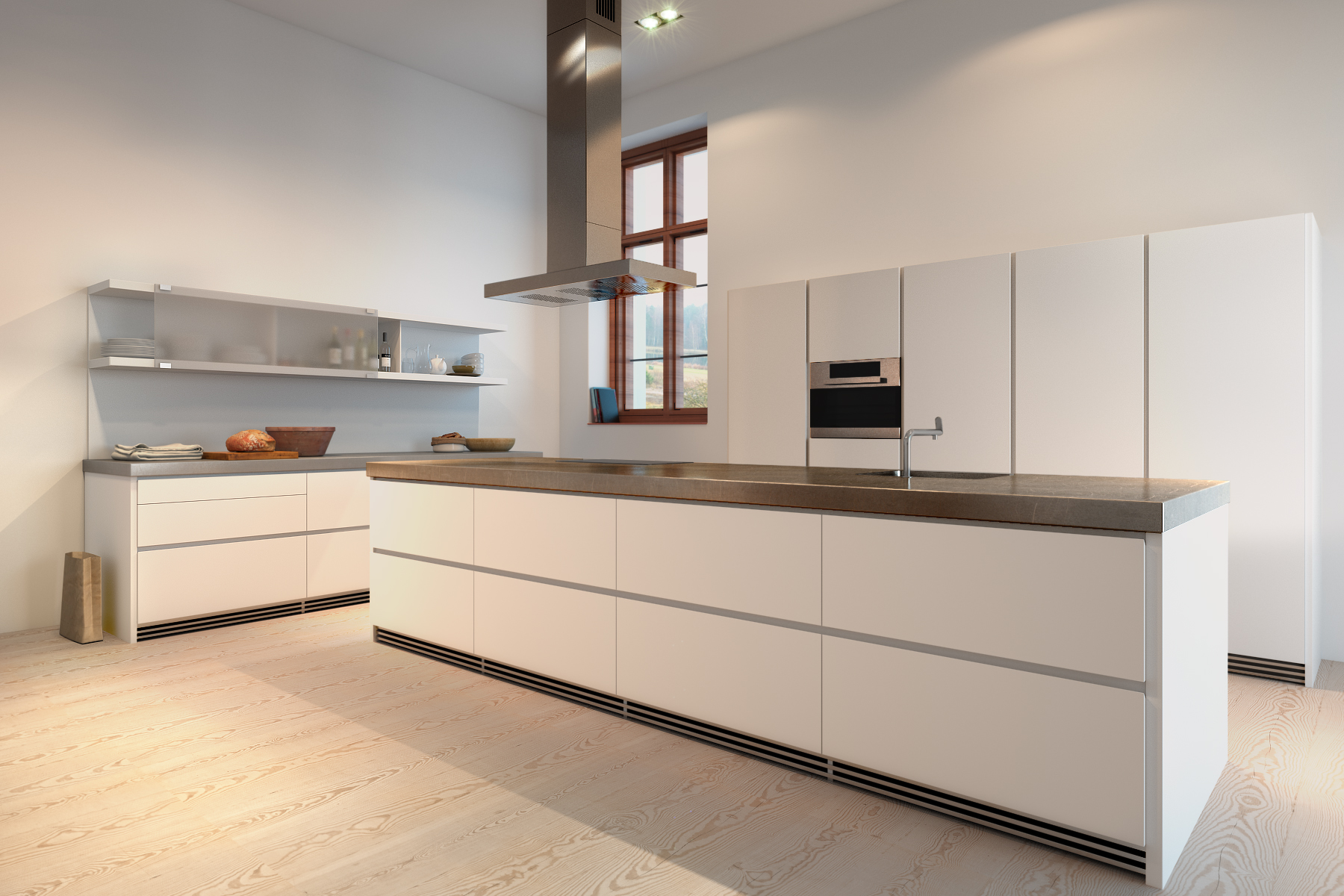 Bulthaup Kitchen-3D Visualization by gmsvision - Architizer