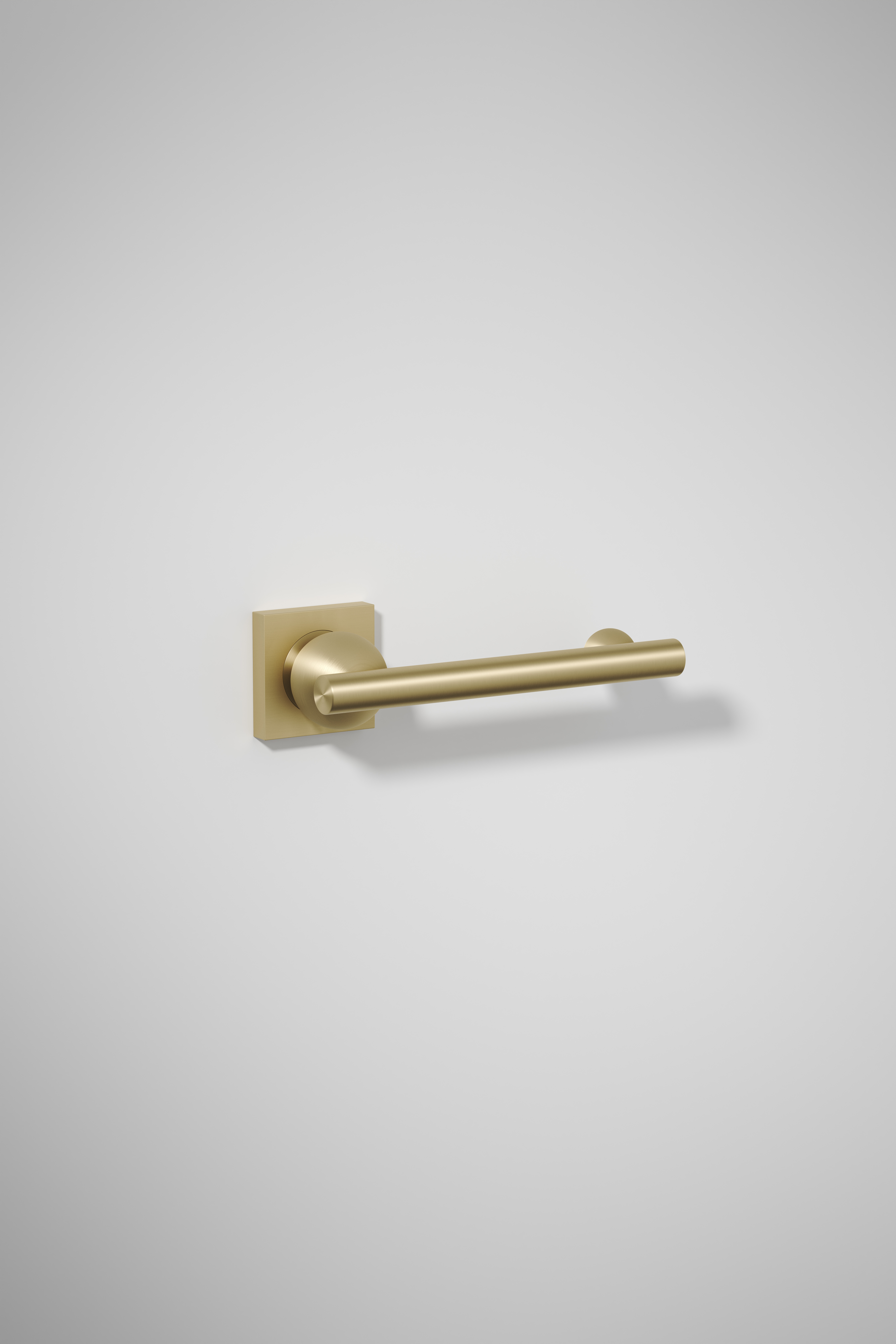 Futurismo Return Door Lever - Square Rose