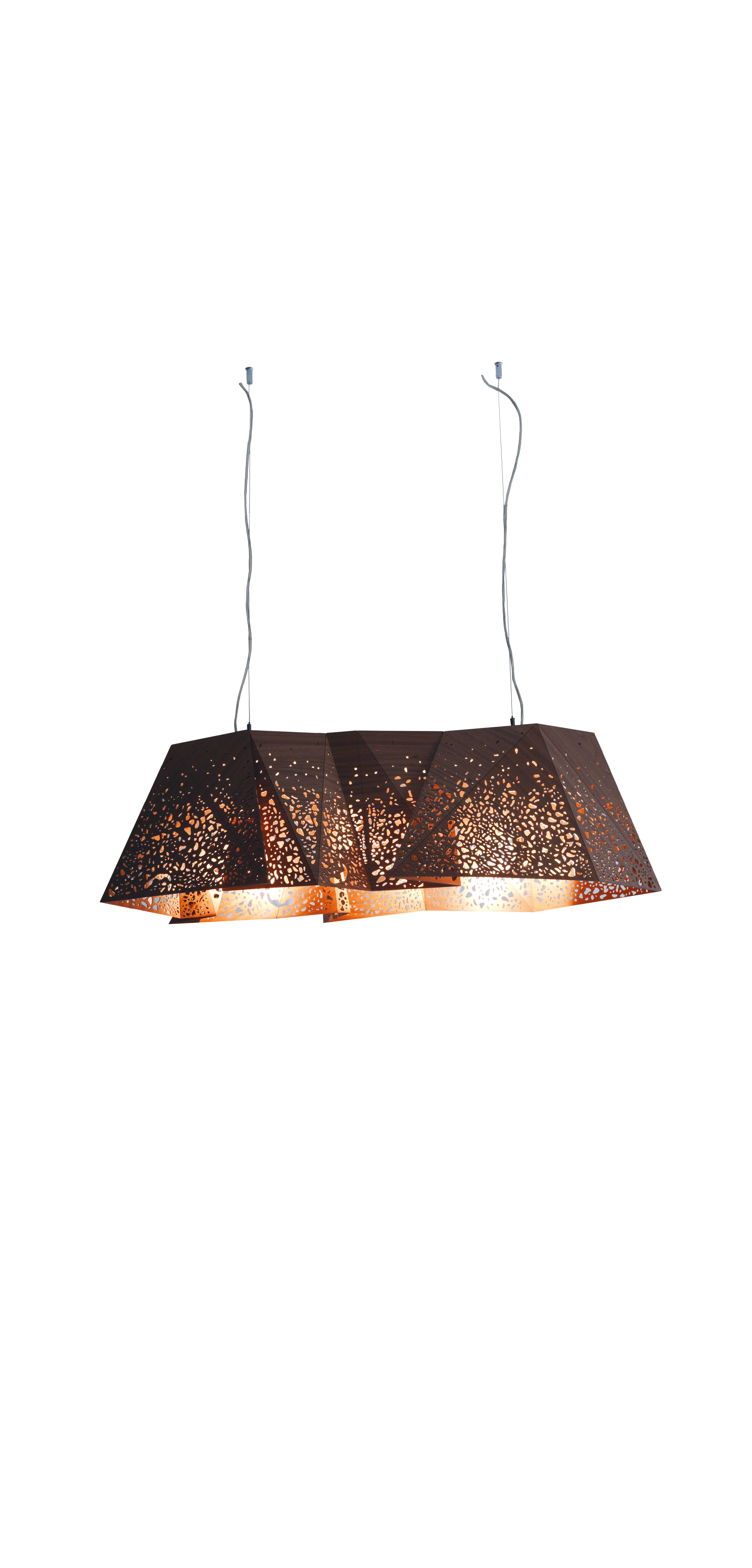 PLYWOOD CHANDELIER