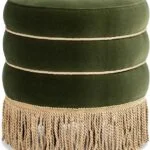 Wholesale Fringe Upholstered Ottoman | B2B Factory – FZ Victor