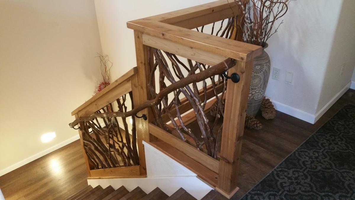 Mountain Laurel Branch Banister