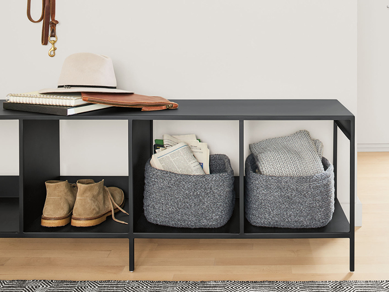 Slim Cubby Benches