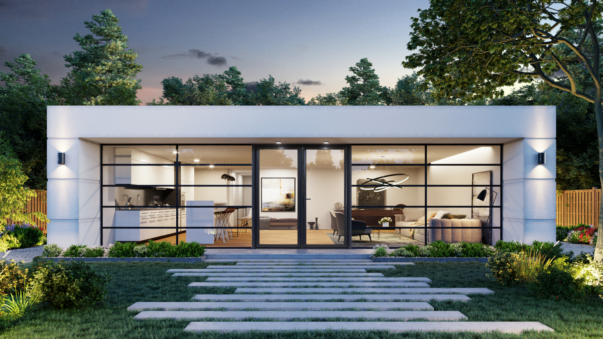 SlimLine 38: steel look Windows & Doors