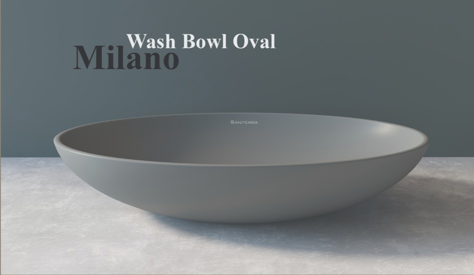 Wash Bowl Milano Oval 41*70 cm