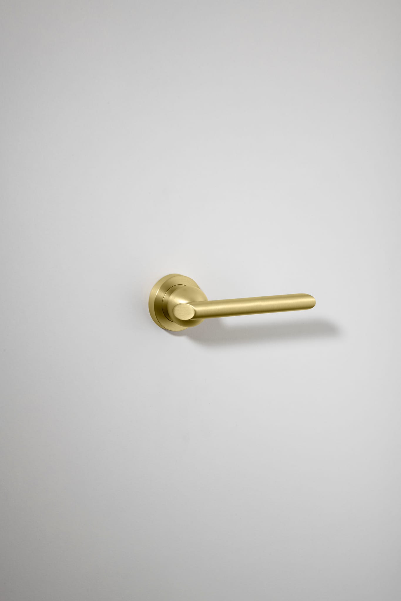 Futurismo Door Lever - Round Rose