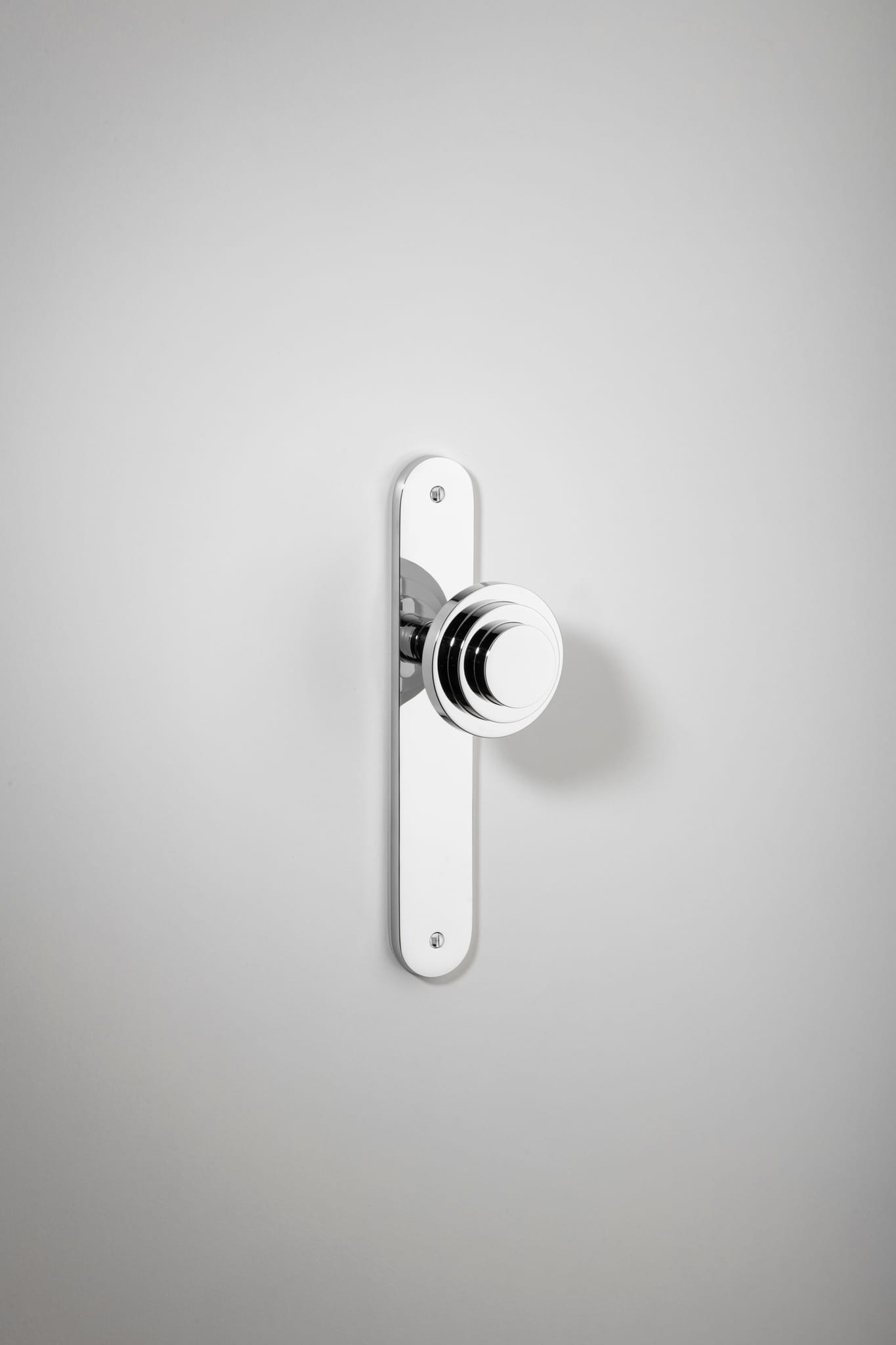 Zzzigurat Door Knob - Oval Backplate