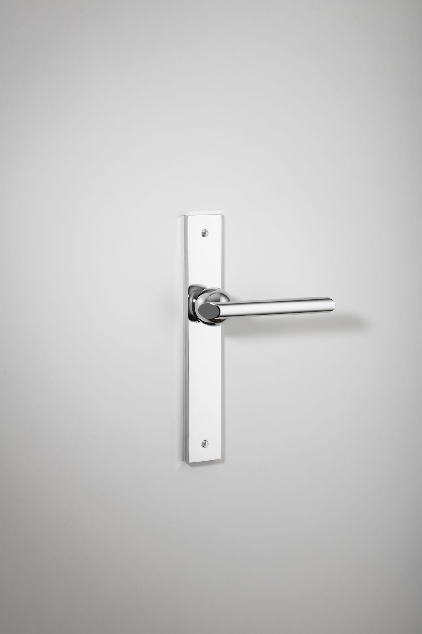 Futurismo Door Lever - Rectangular Backplate