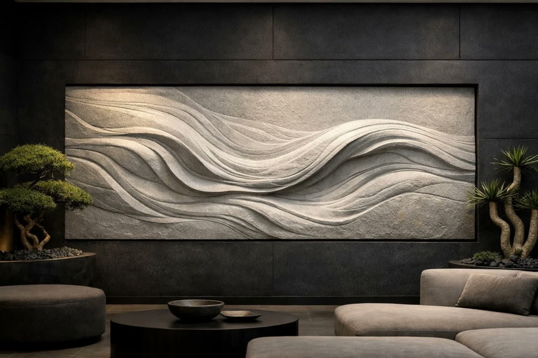 Monumental Wall Sculpture