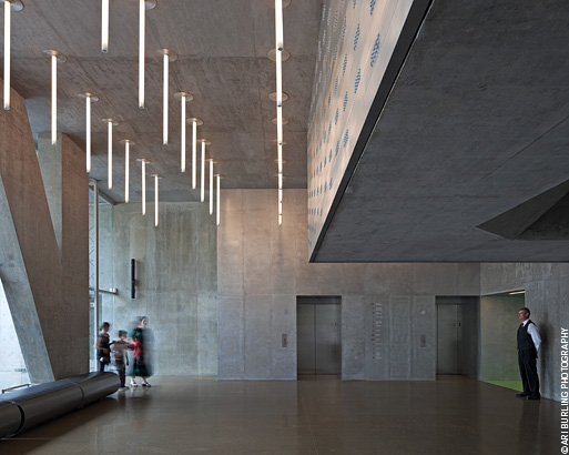 Dee and Charles Wyly Theater. Dallas, Texas. REX/ OMA.