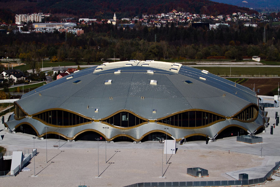 Football Stadium And Multipurpose Sparts Hall Of Sports Park Stozice By ...