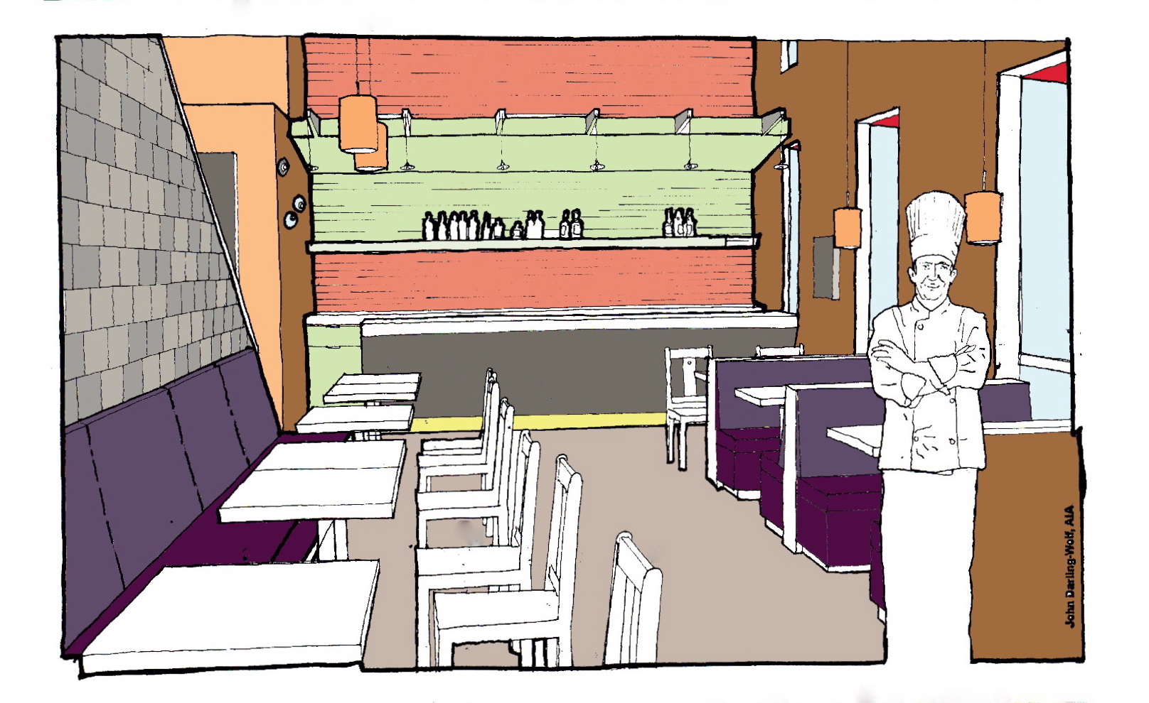 COUCH TOMATO CAFE Architizer