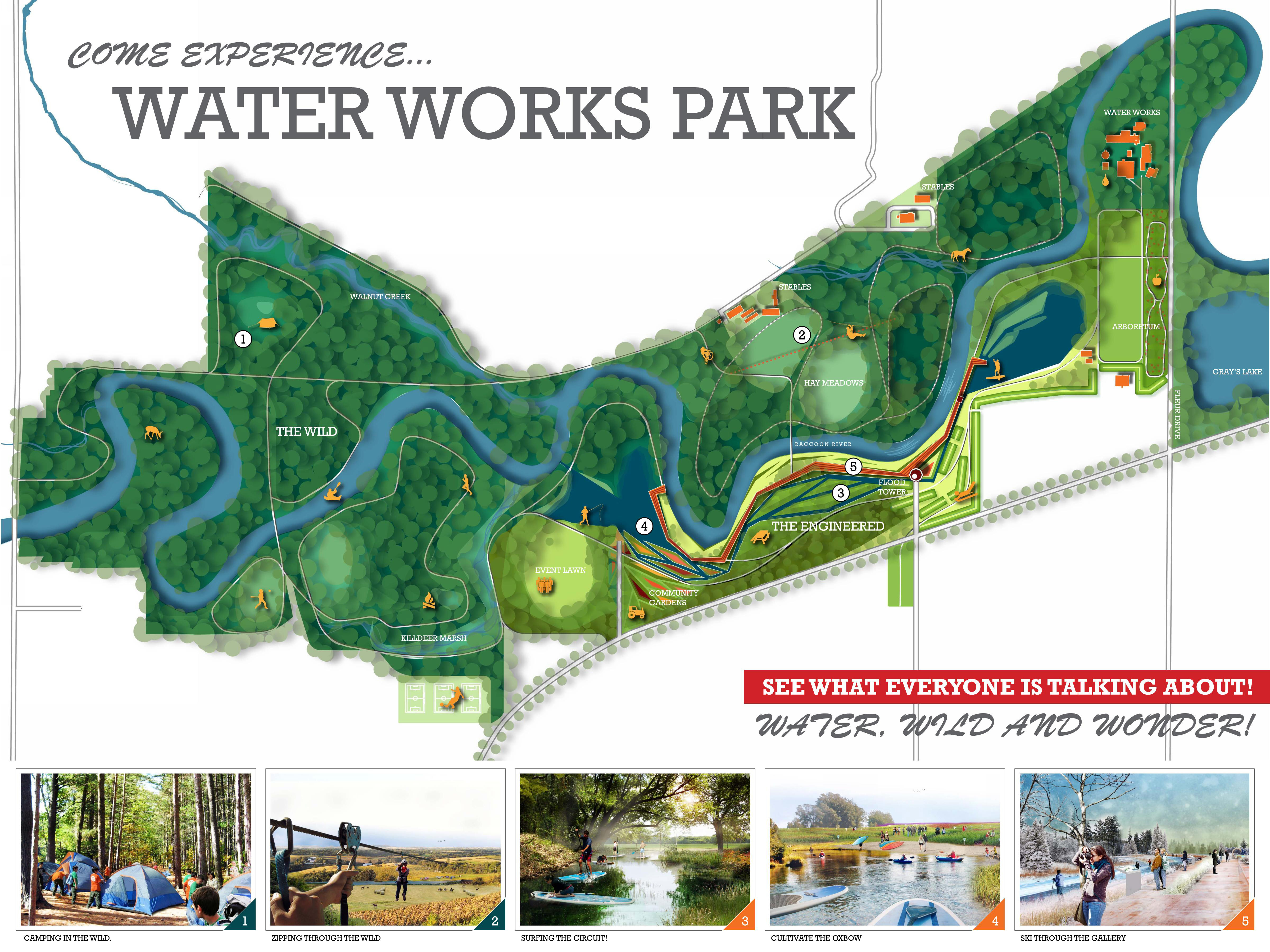 Water Works Park by Sasaki Architizer