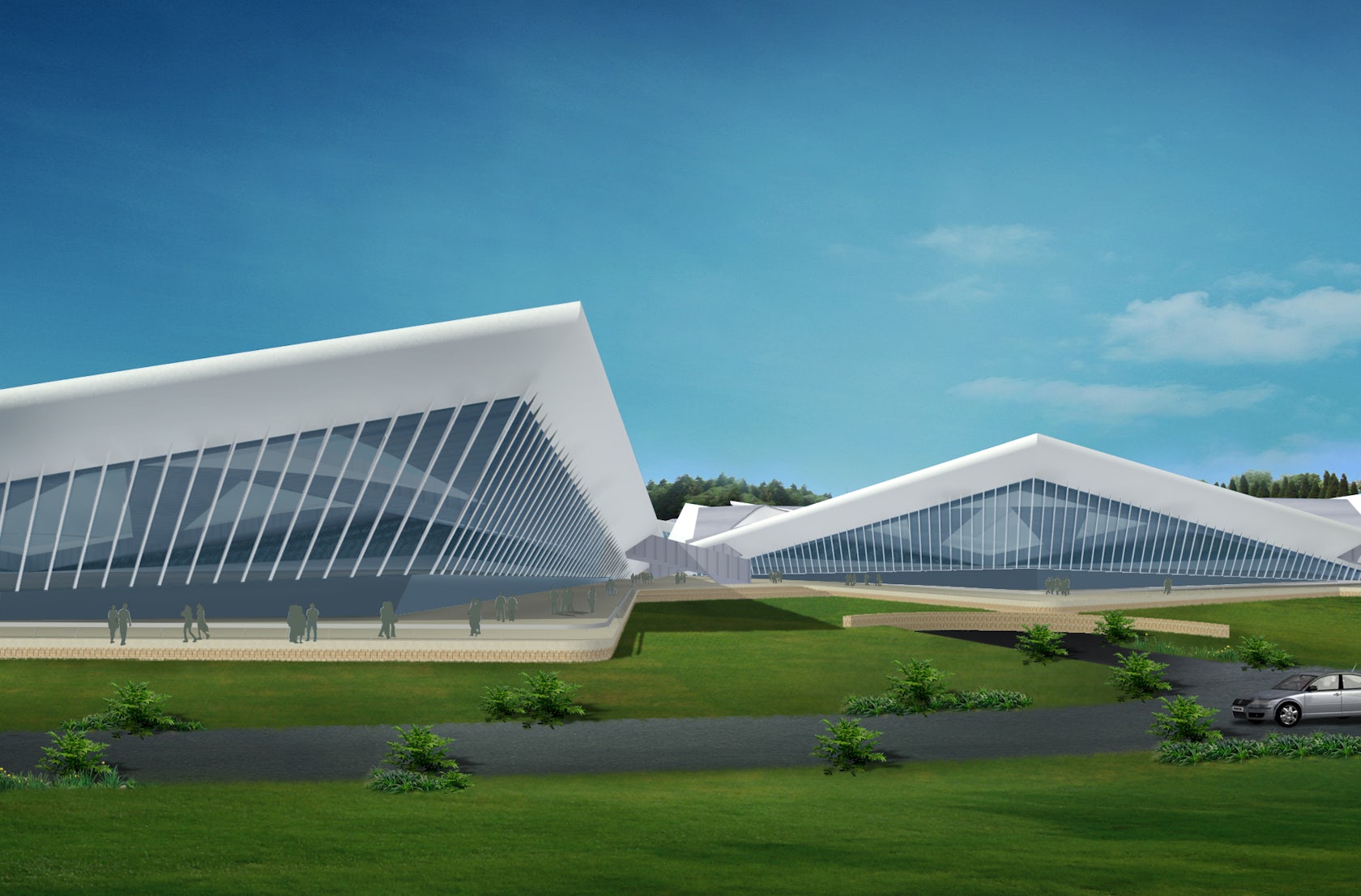 Pune International Exhibition & Convention Centre - Architizer