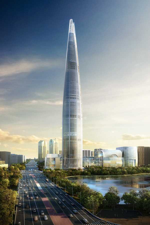 Lotte World Tower By Kohn Pedersen Fox Associates - Architizer