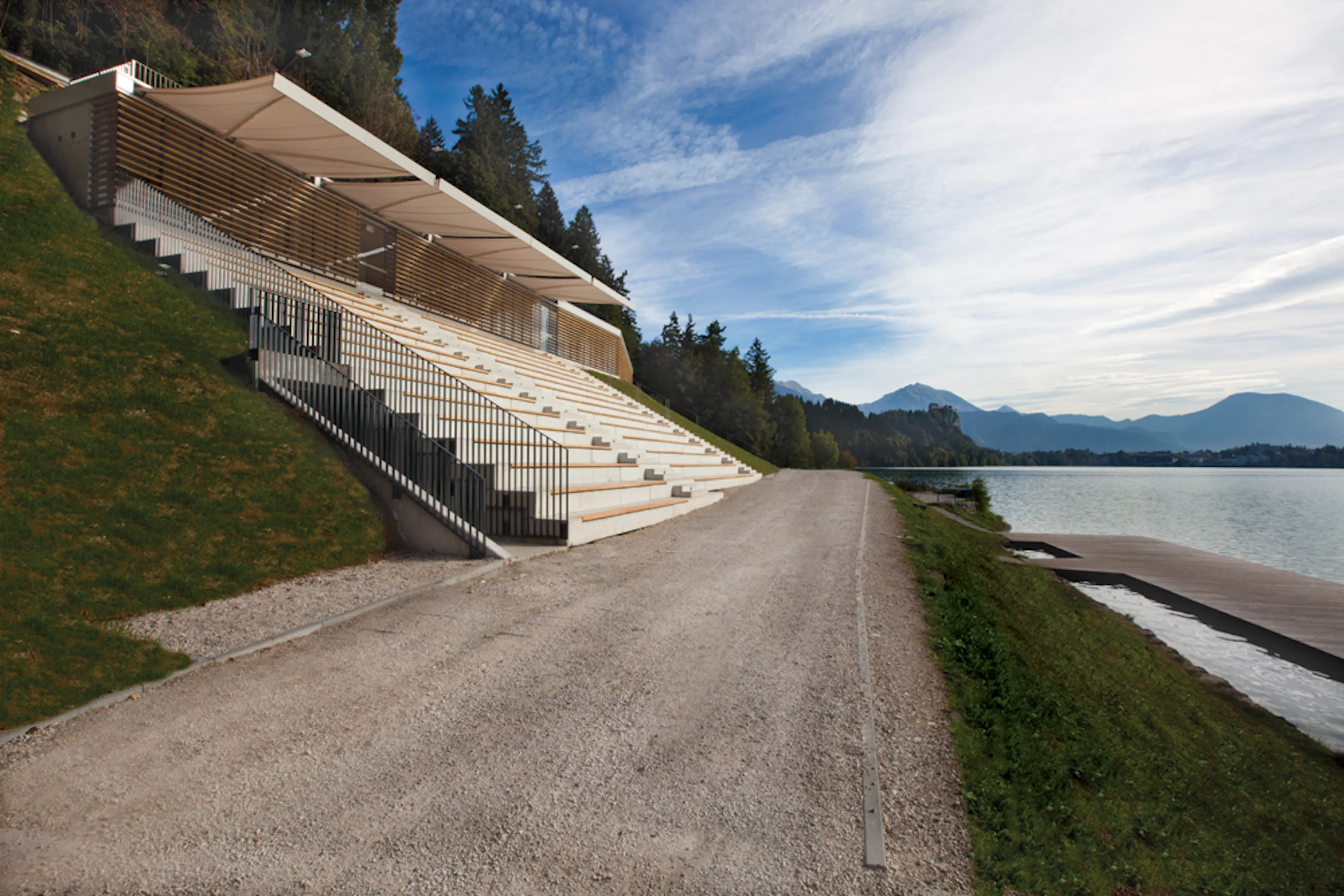 Rowing Centre Bled- spectator stand