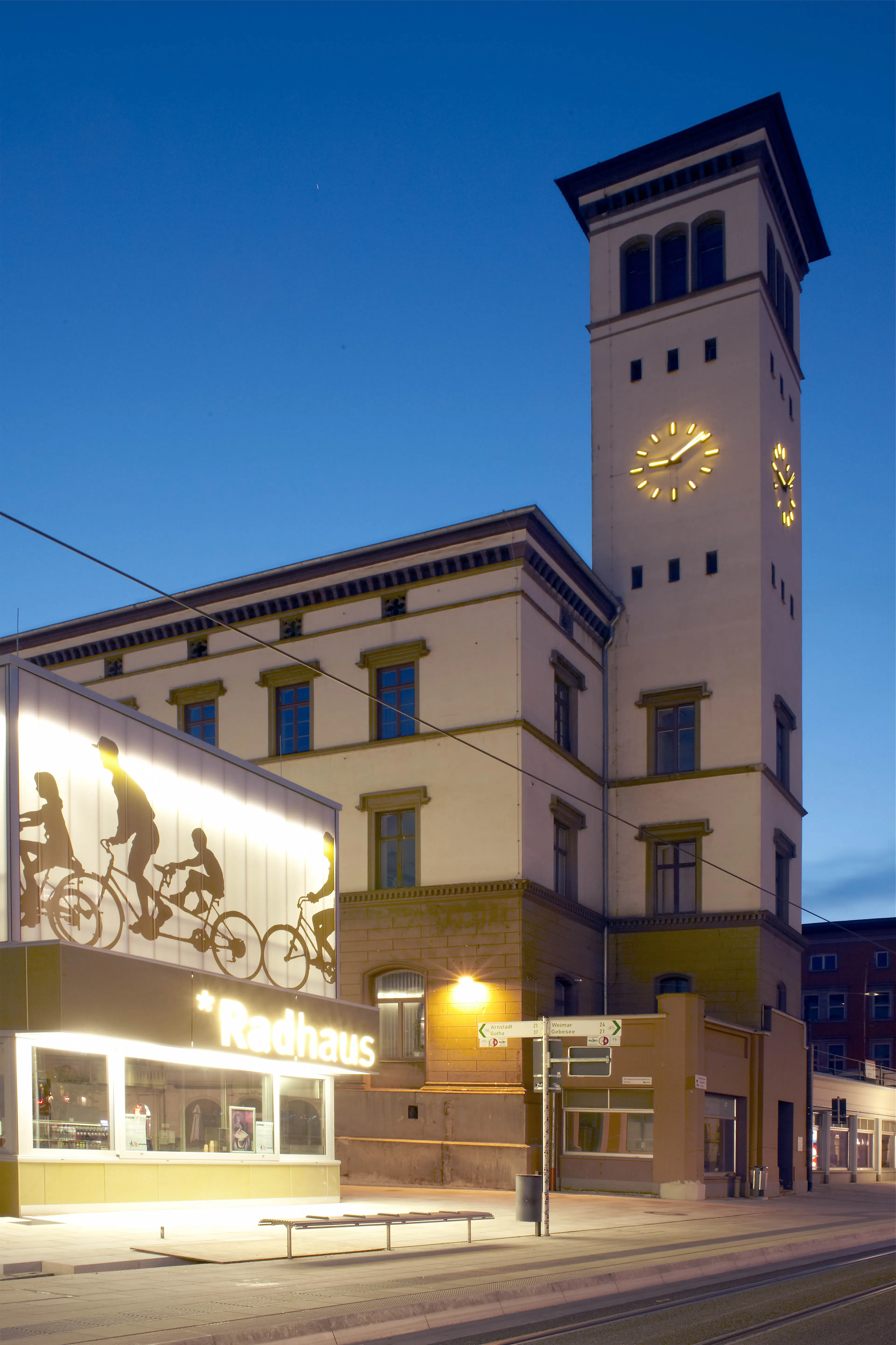 Bicycle station ICE Bahnhof Erfurt — 9