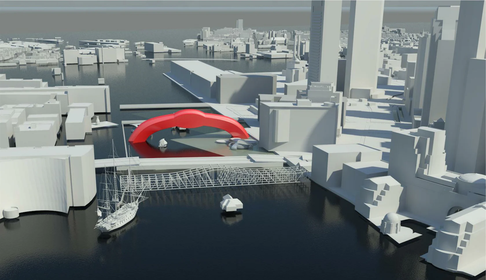 Bridge City float-community by the International Design Studio - Architizer