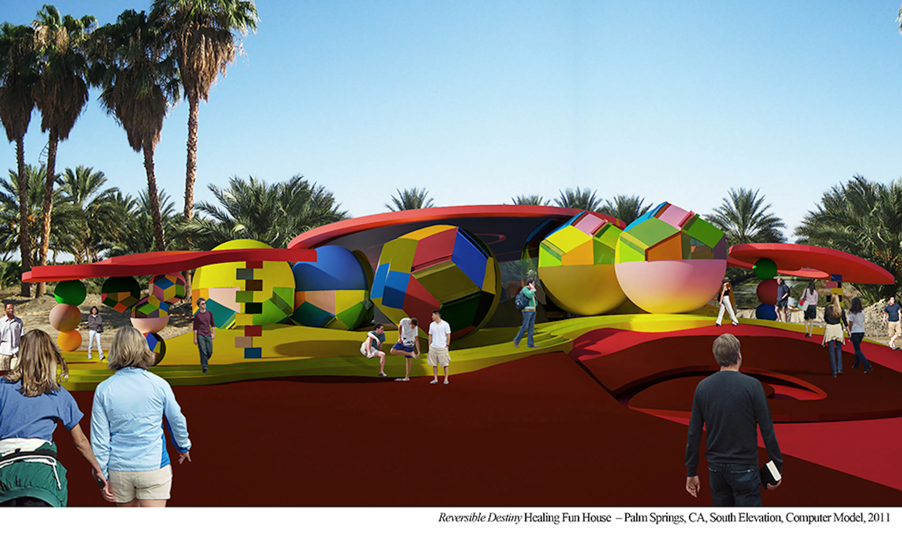 Reversible Destiny Healing Fun House Palm Springs — 5