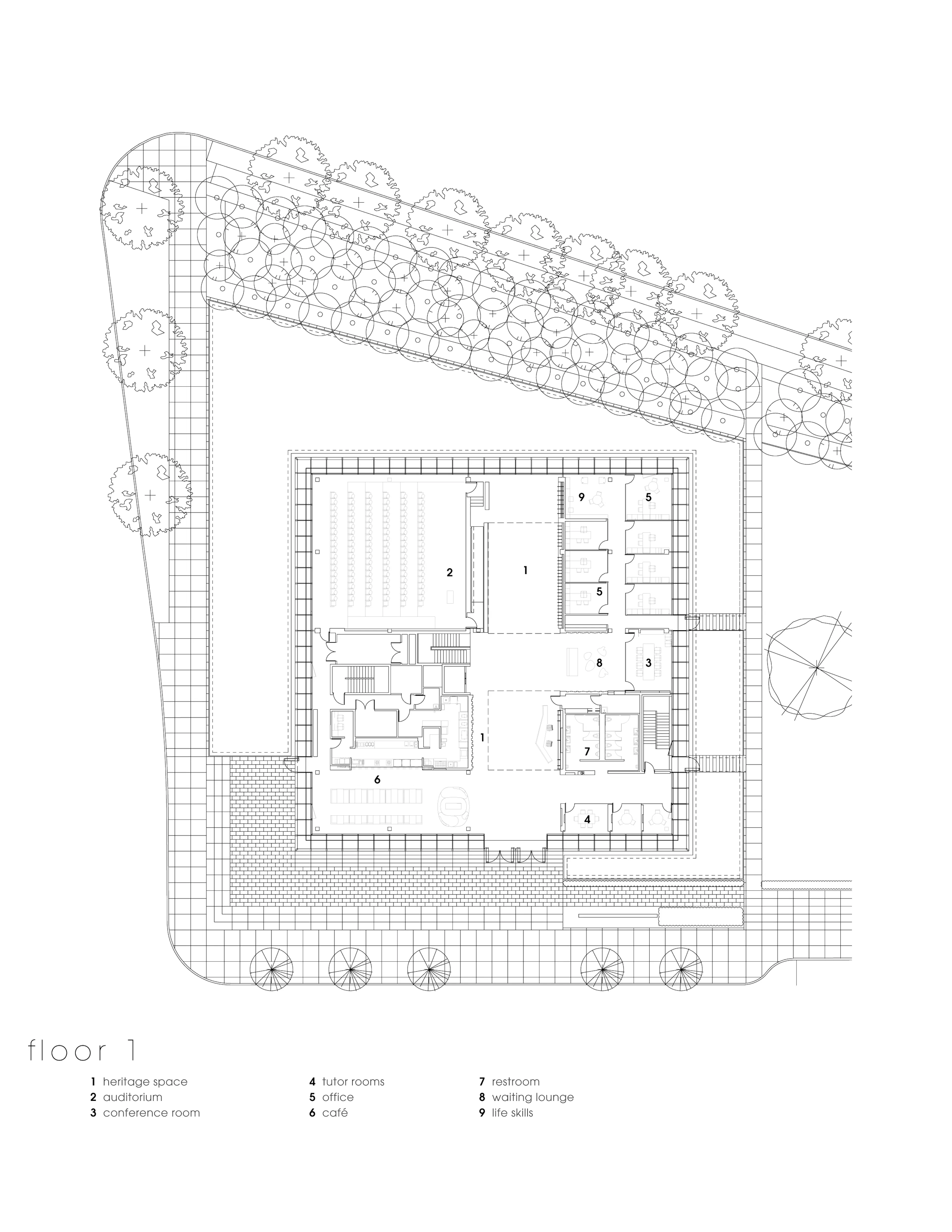John E. Jaqua Academic Center for Student Athletes — 11