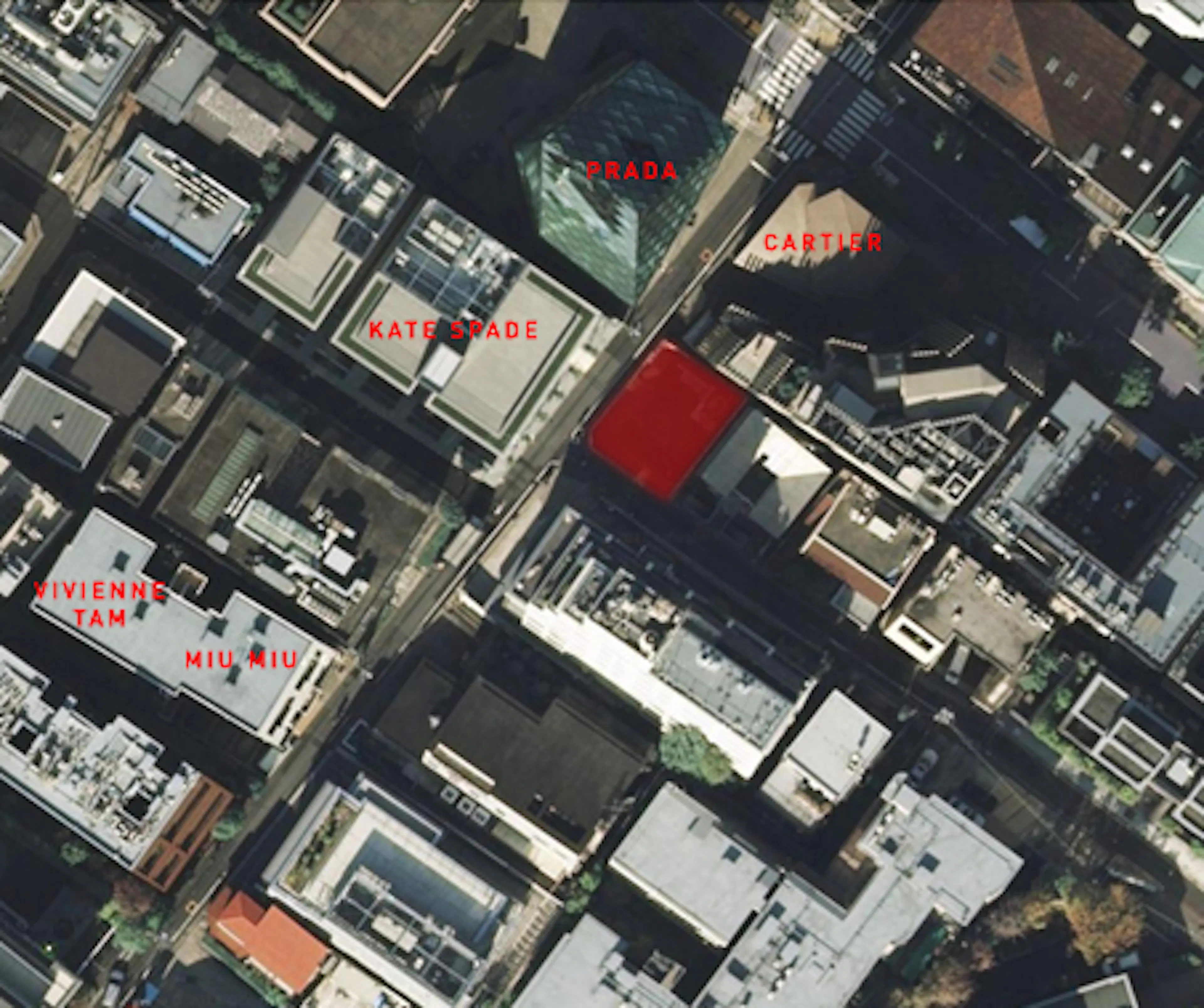 Marc Jacobs Tokyo Building — 1