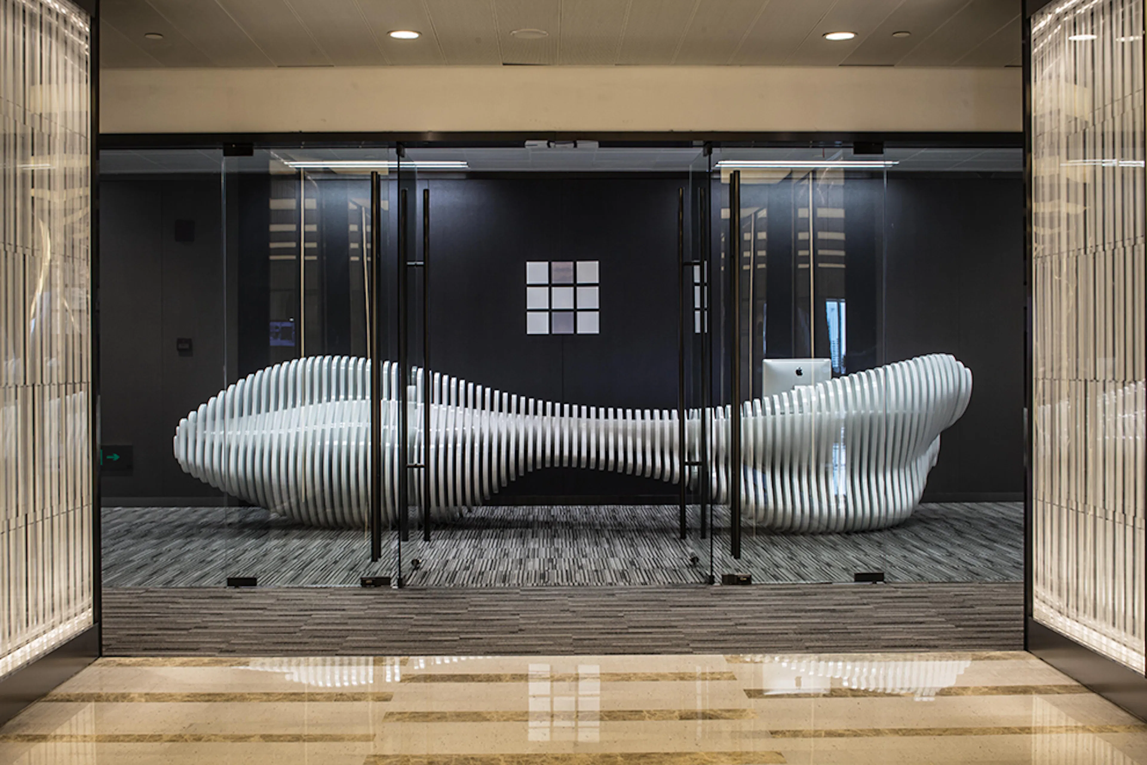 HWCD Office's Front Desk and Discussion Table