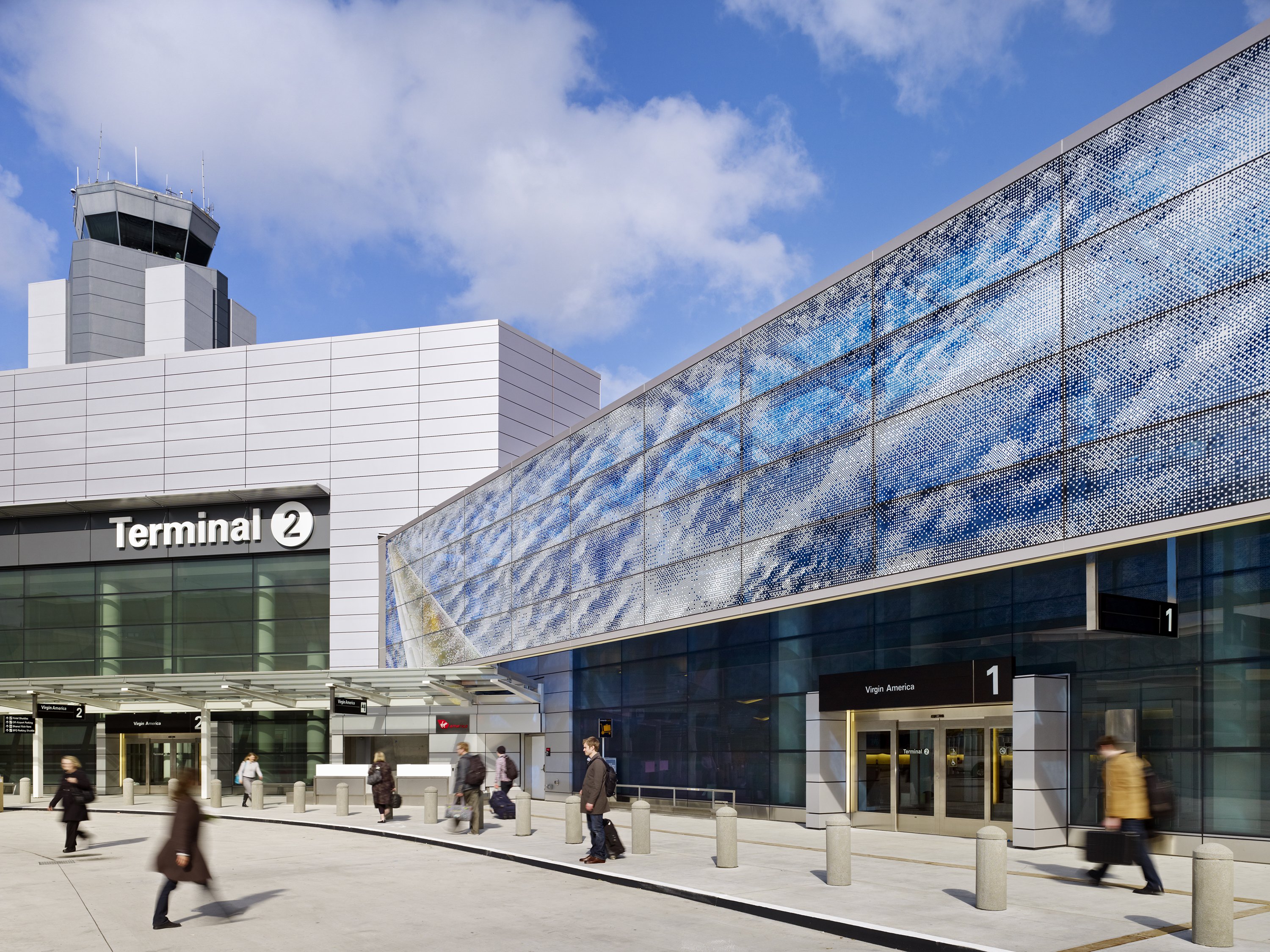 San Francisco International Airport Terminal 2 By Gensler - Architizer