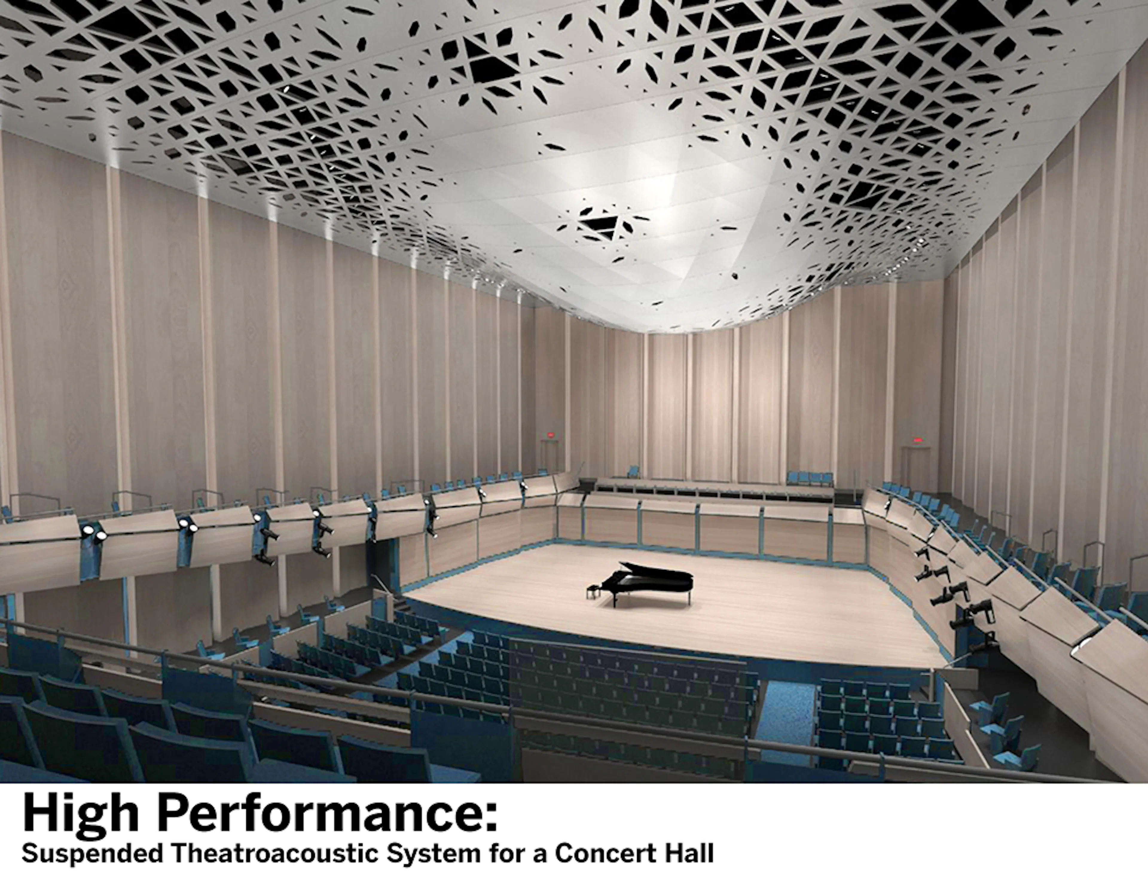 University of Iowa School of Music: Suspended Theatroacoustic System