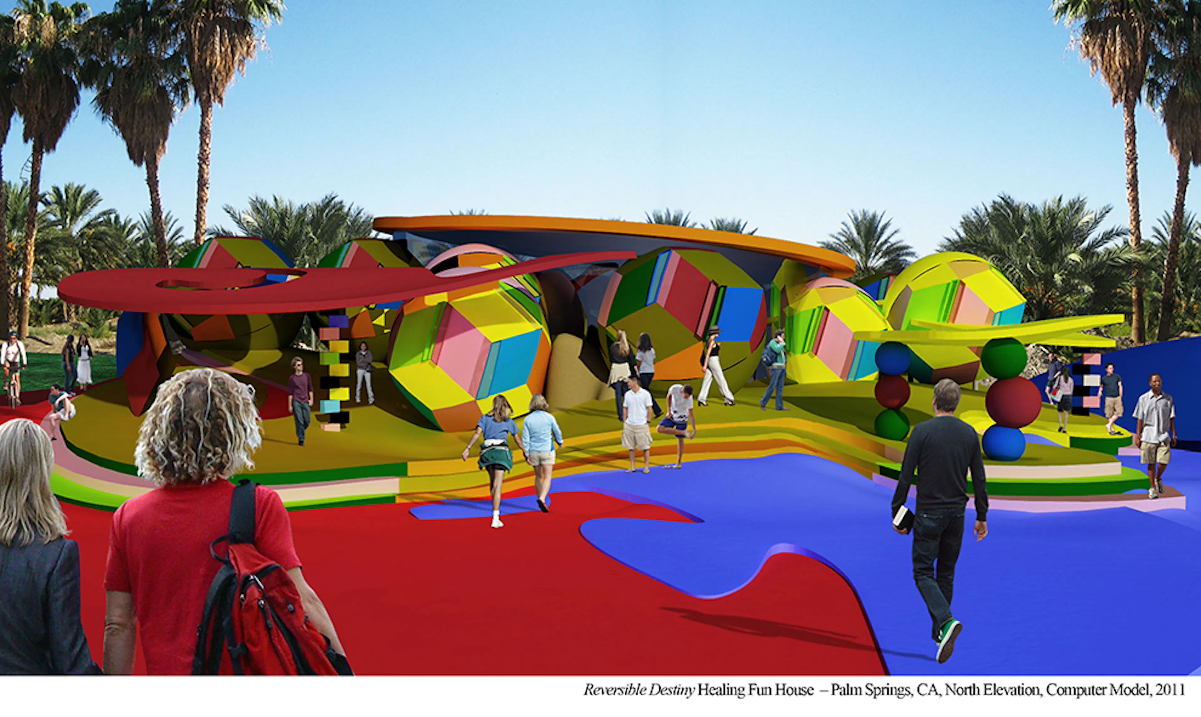 Reversible Destiny Healing Fun House Palm Springs — 4