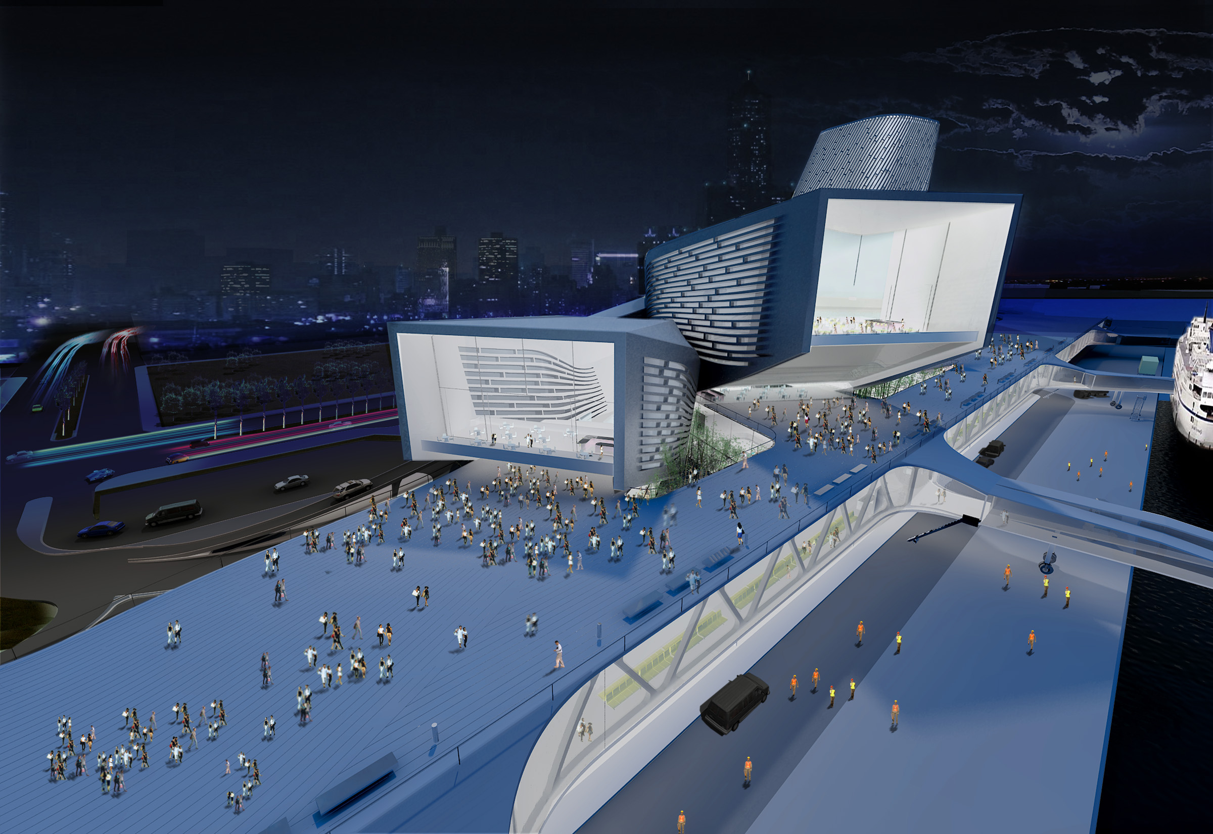 Kaohsiung Port and Cruise Service Center First Prize