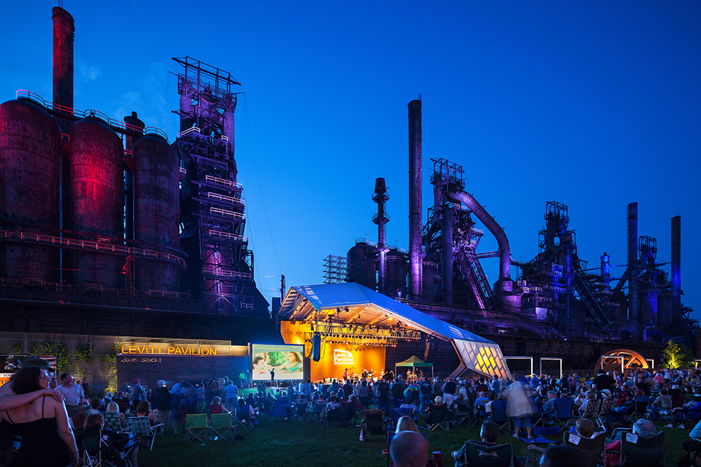 The Levitt Pavilion by Wallace Roberts & Todd (WRT) Architizer