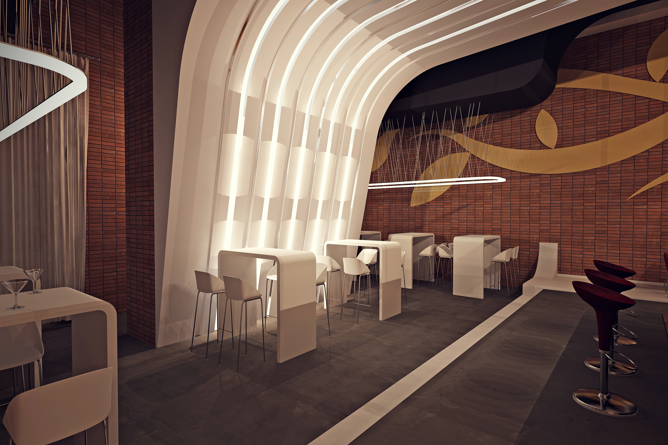 Cafe Branch, Novi Sad Architizer