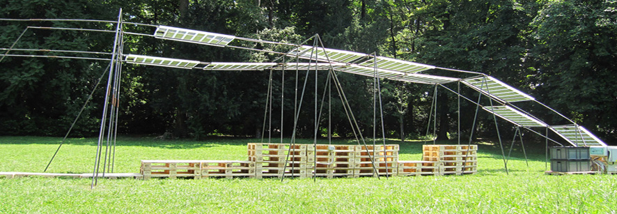 gianluca milesi architecture mosquito installation