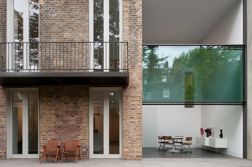 House on Bassett Road by Paul+O Architects, London, United Kingdom, featuring Vitrocsa glass windows
