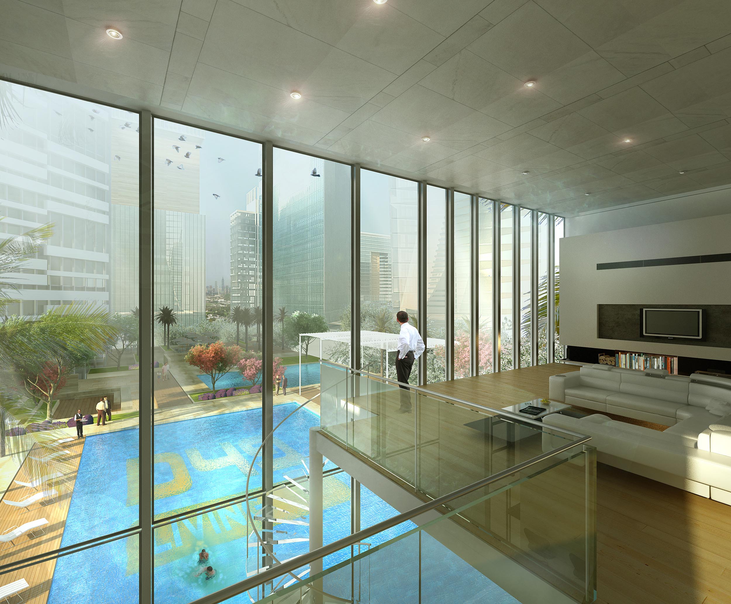 Interiors - Tower Residences - Architizer