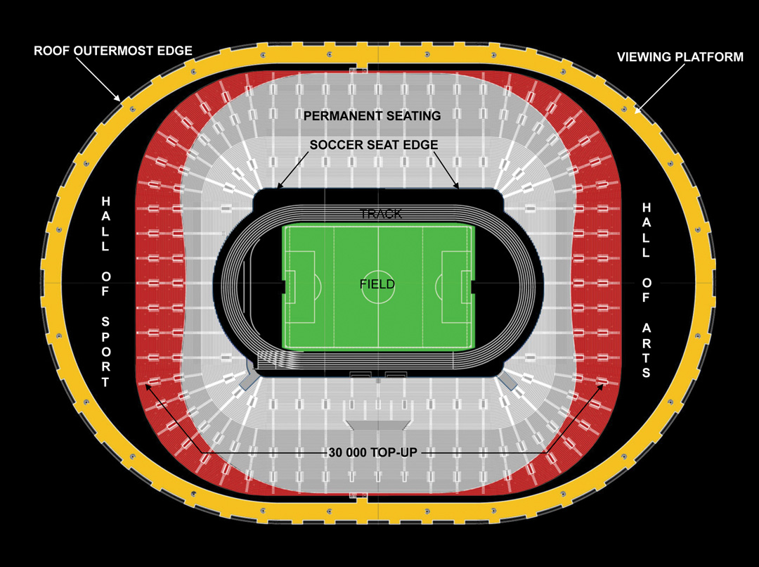 Kings Park Iconic Stadium, Durban Architizer