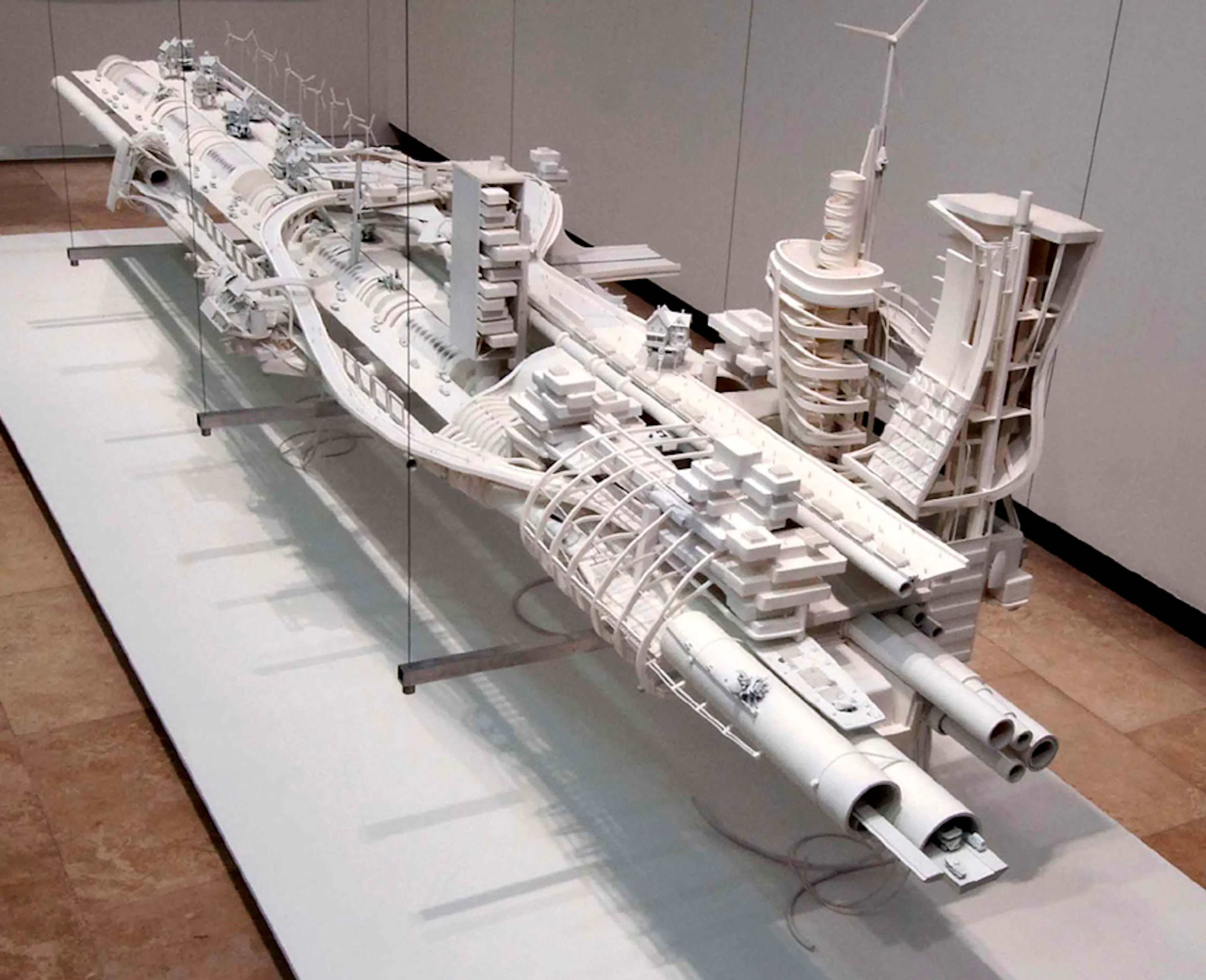 Bio City World Map of 11 Billion — 1