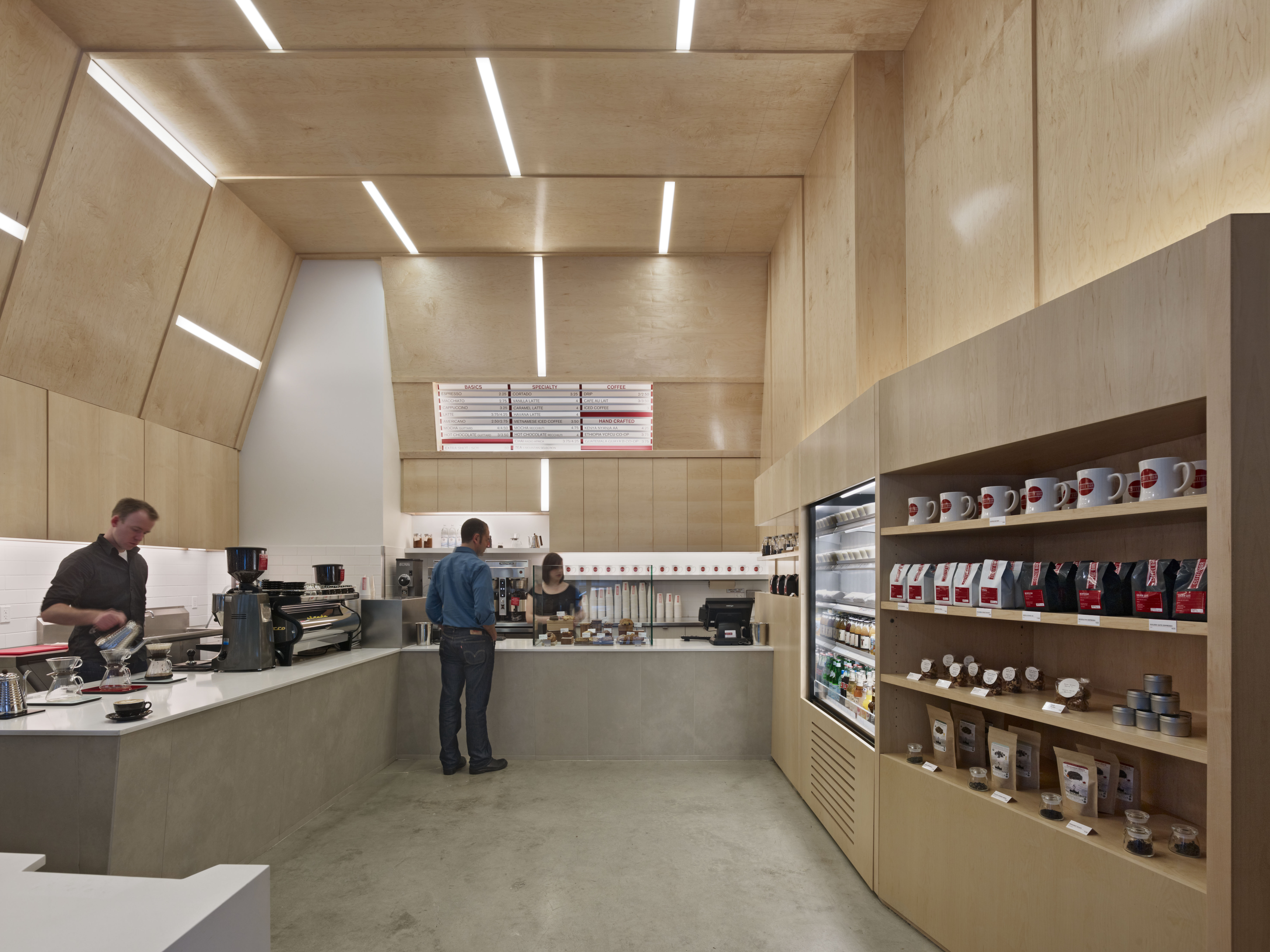 Coffee Bar Kearny by jones haydu Architizer