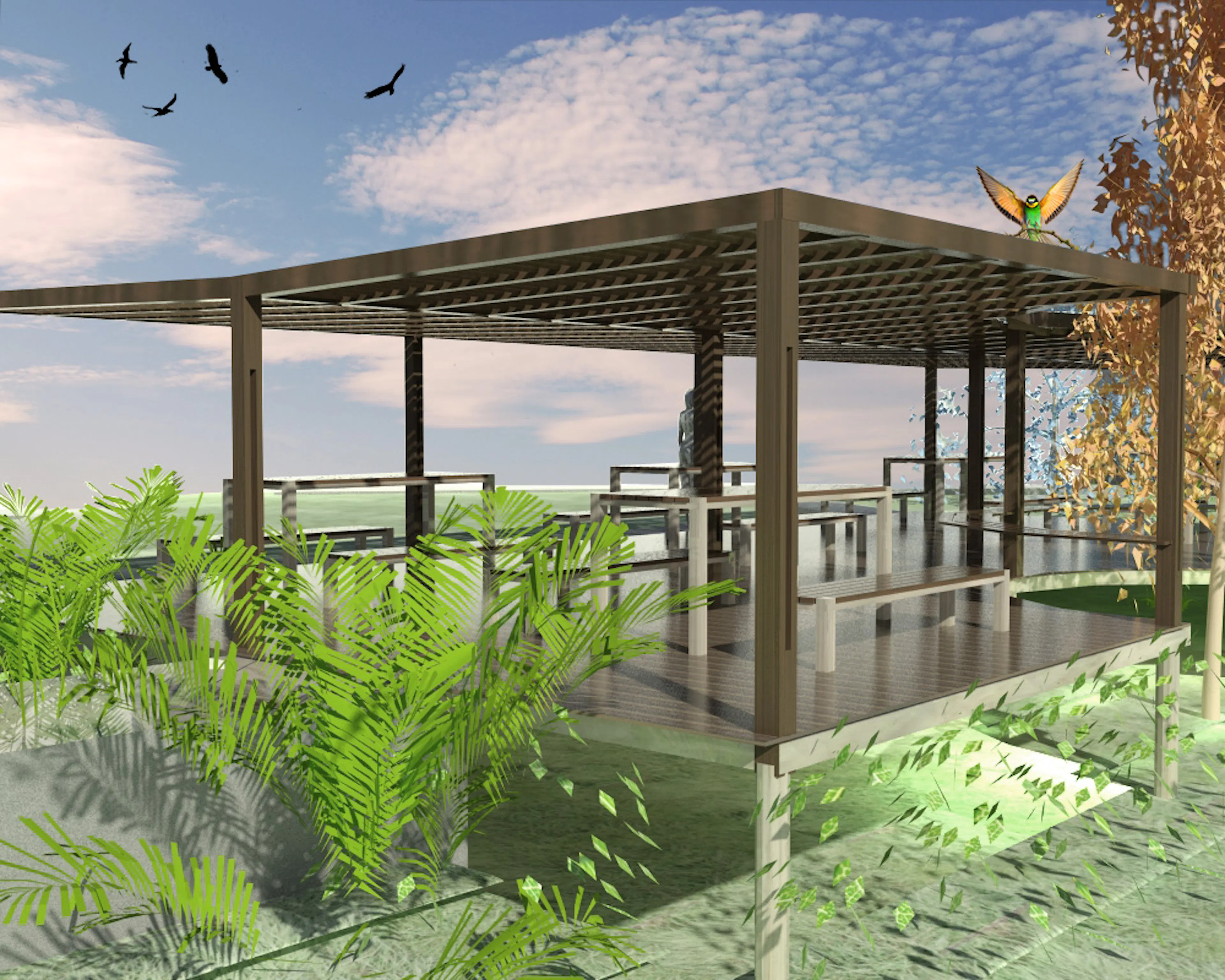 Pérgolas Instituto Tecnológico De Antioquia — 2