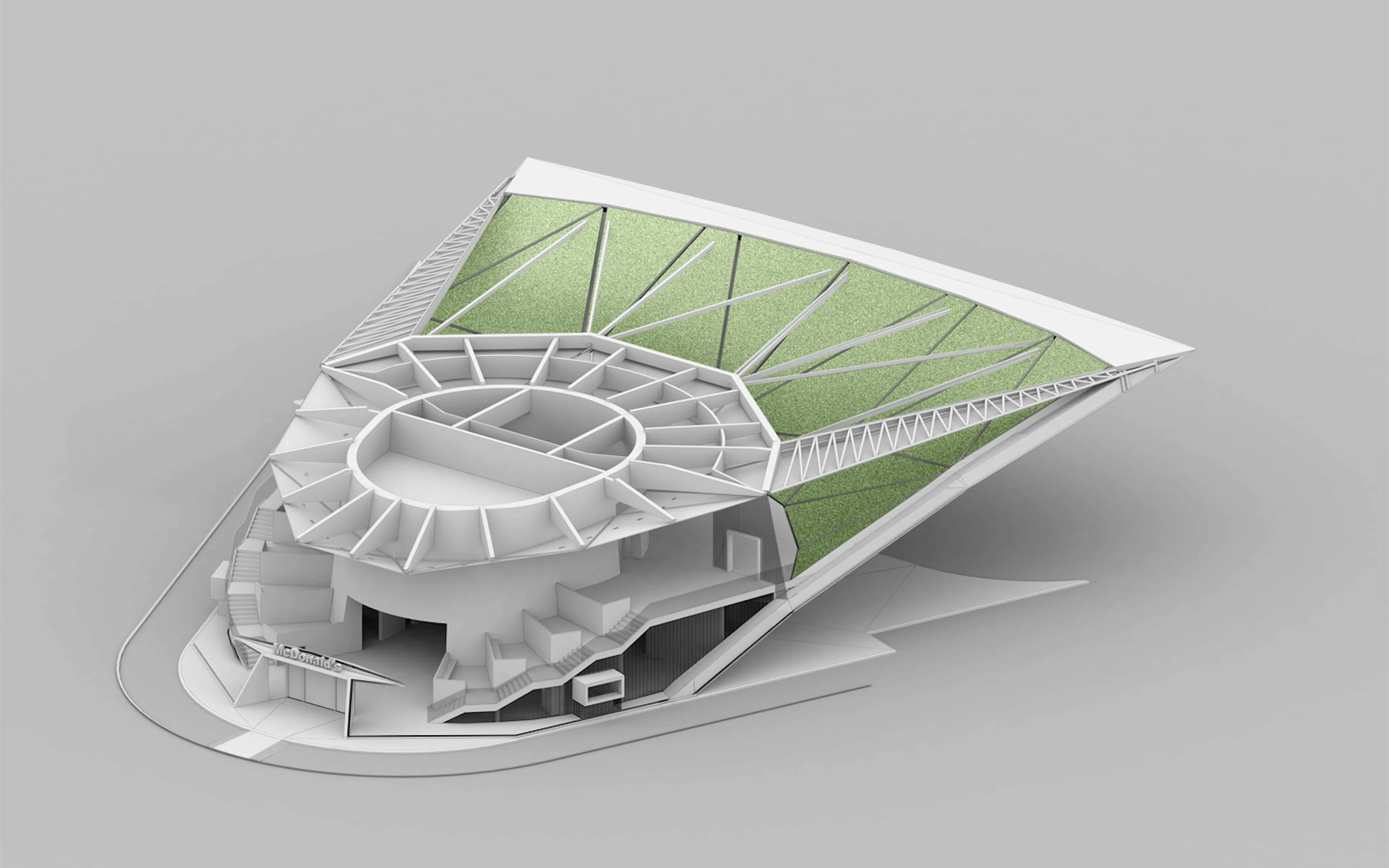 Fuel Station + McDonalds — 17