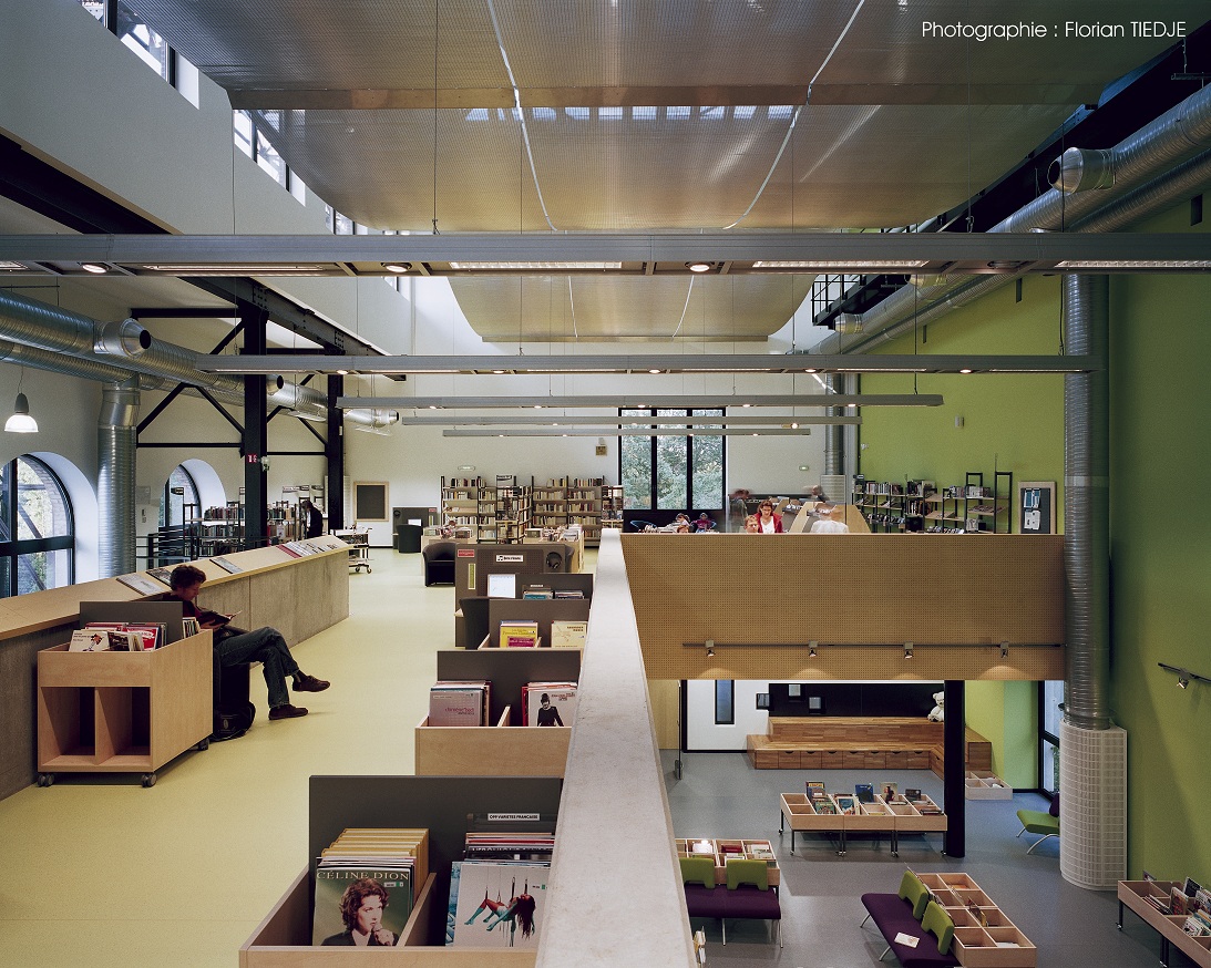 Multimedia Library in an Old Factory, Erstein Architizer
