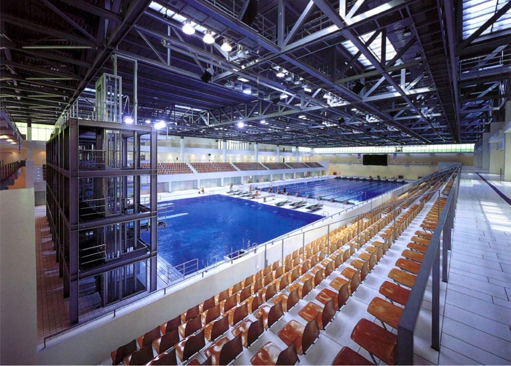 Velodrome and Olympic Swimming Pool by Dominique Perrault Architecte ...