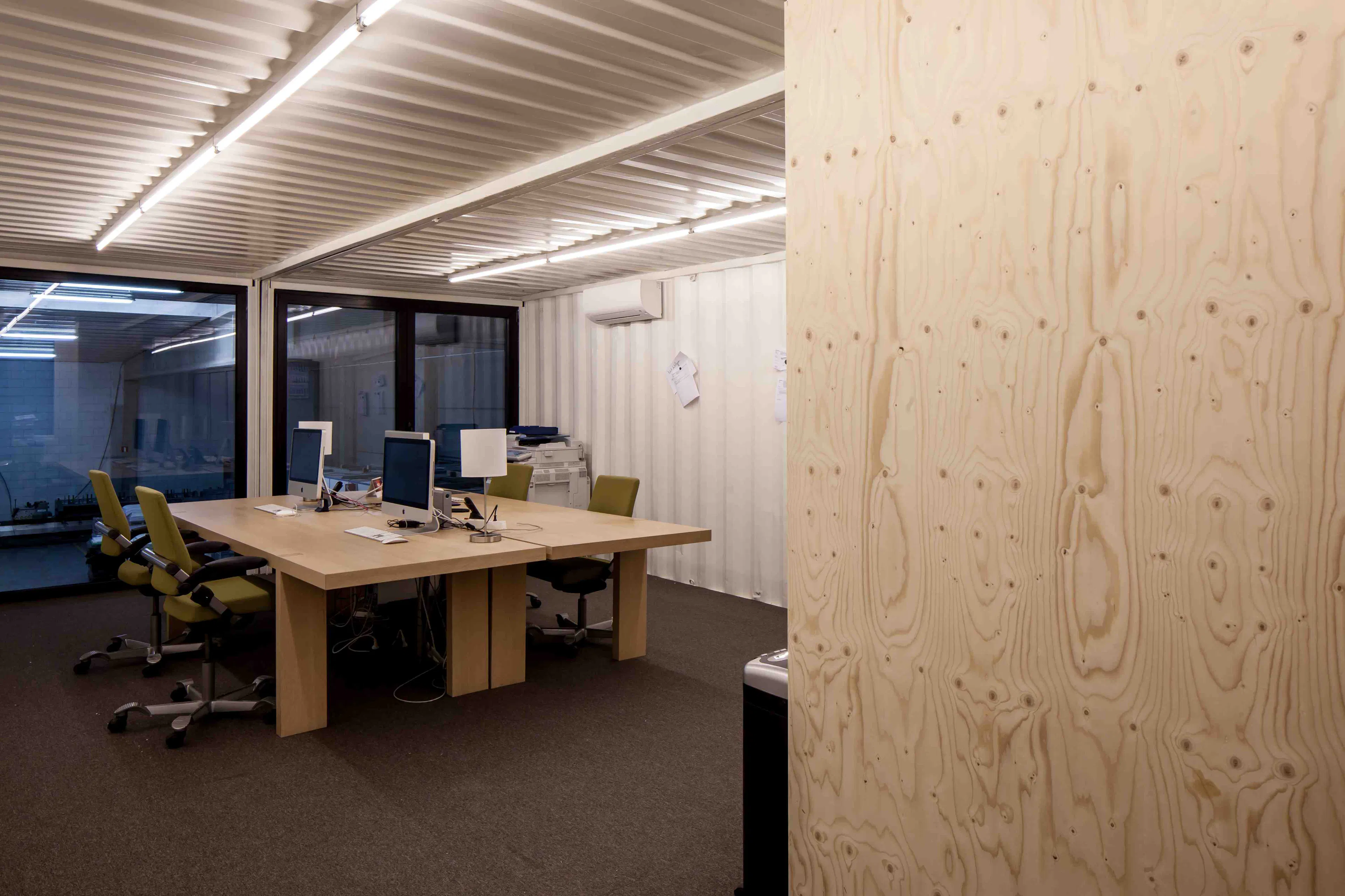 Office with Shipping Containers — 14