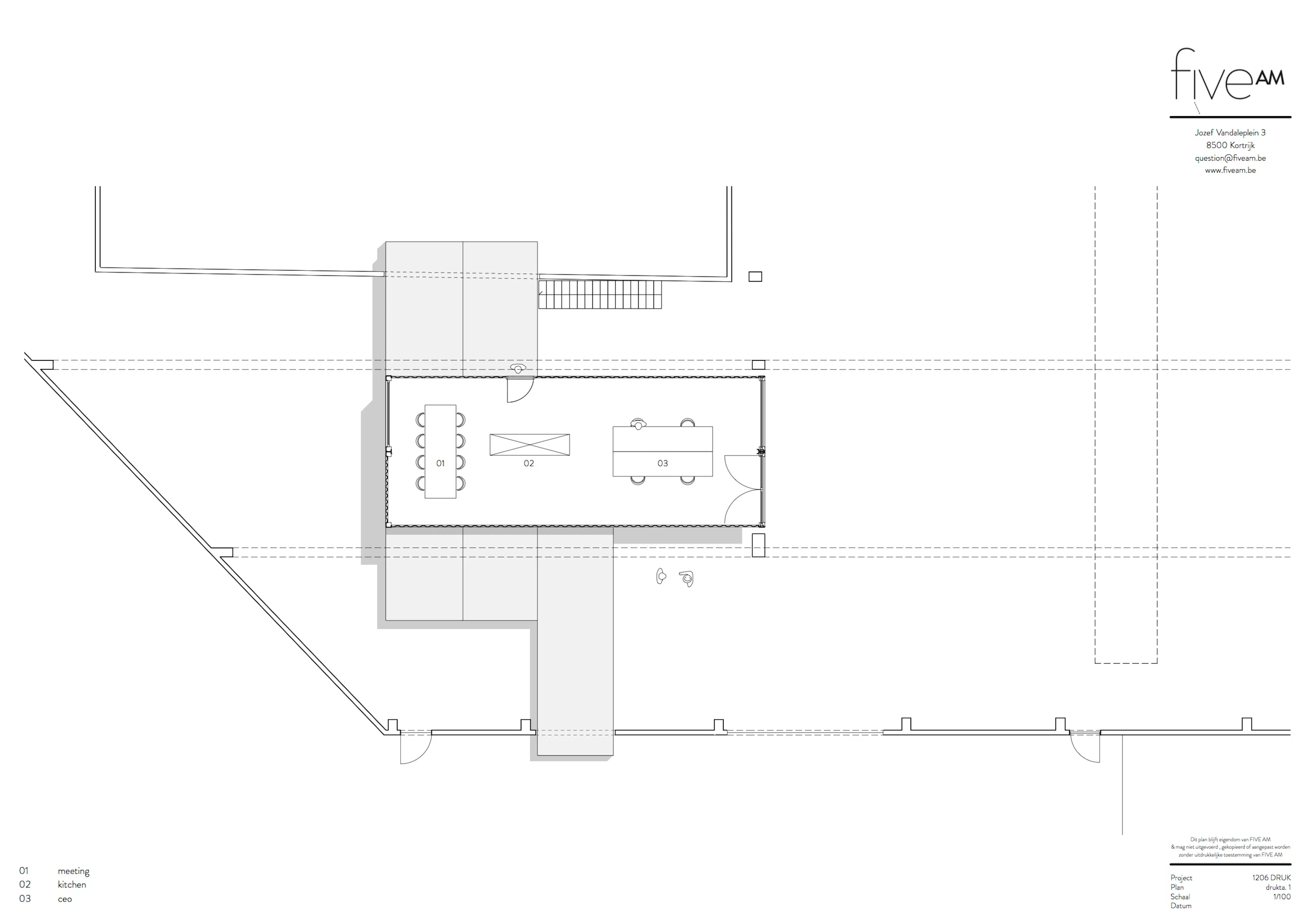 Office with Shipping Containers — 20
