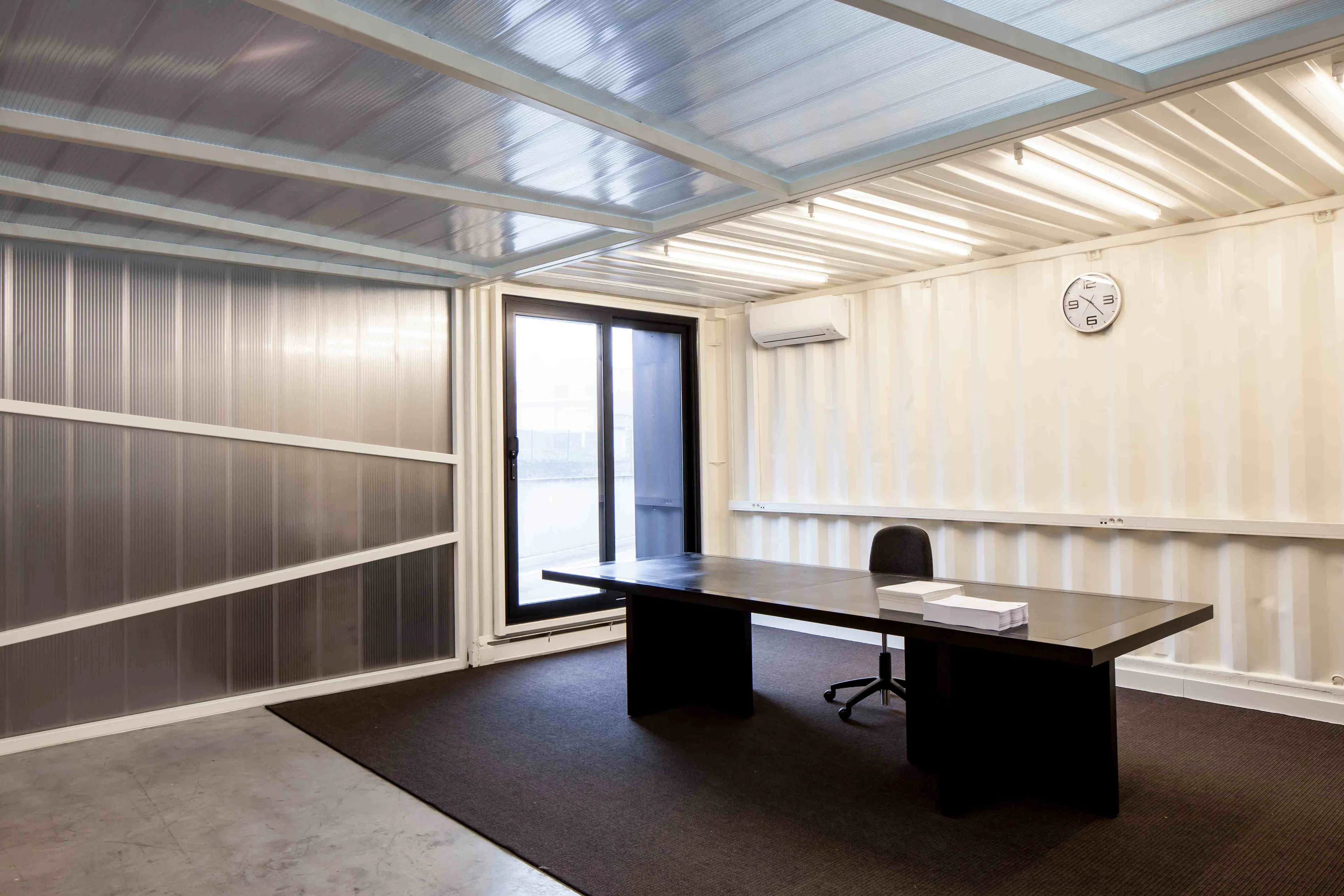 Office with Shipping Containers — 11