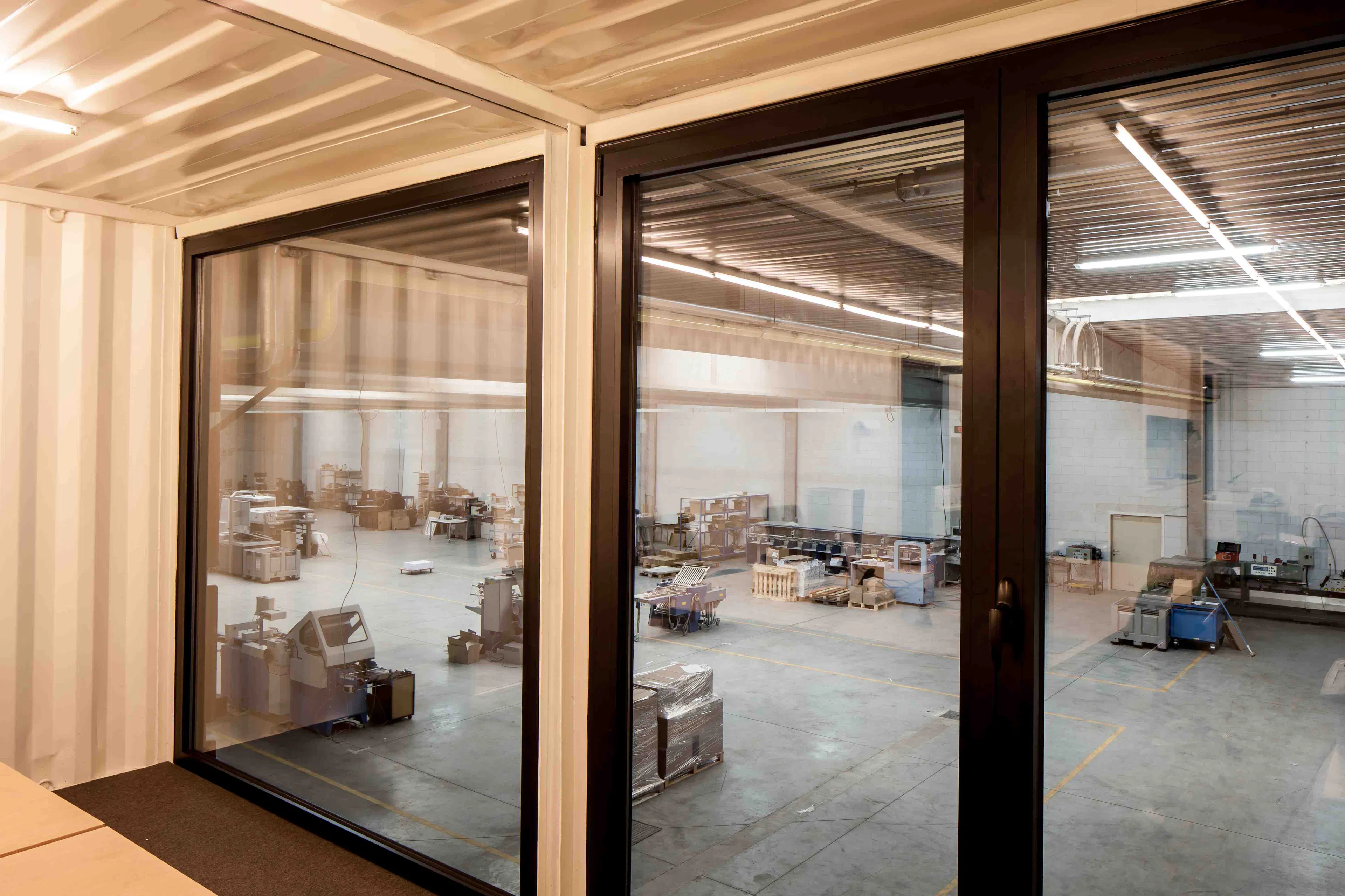 Office with Shipping Containers — 12