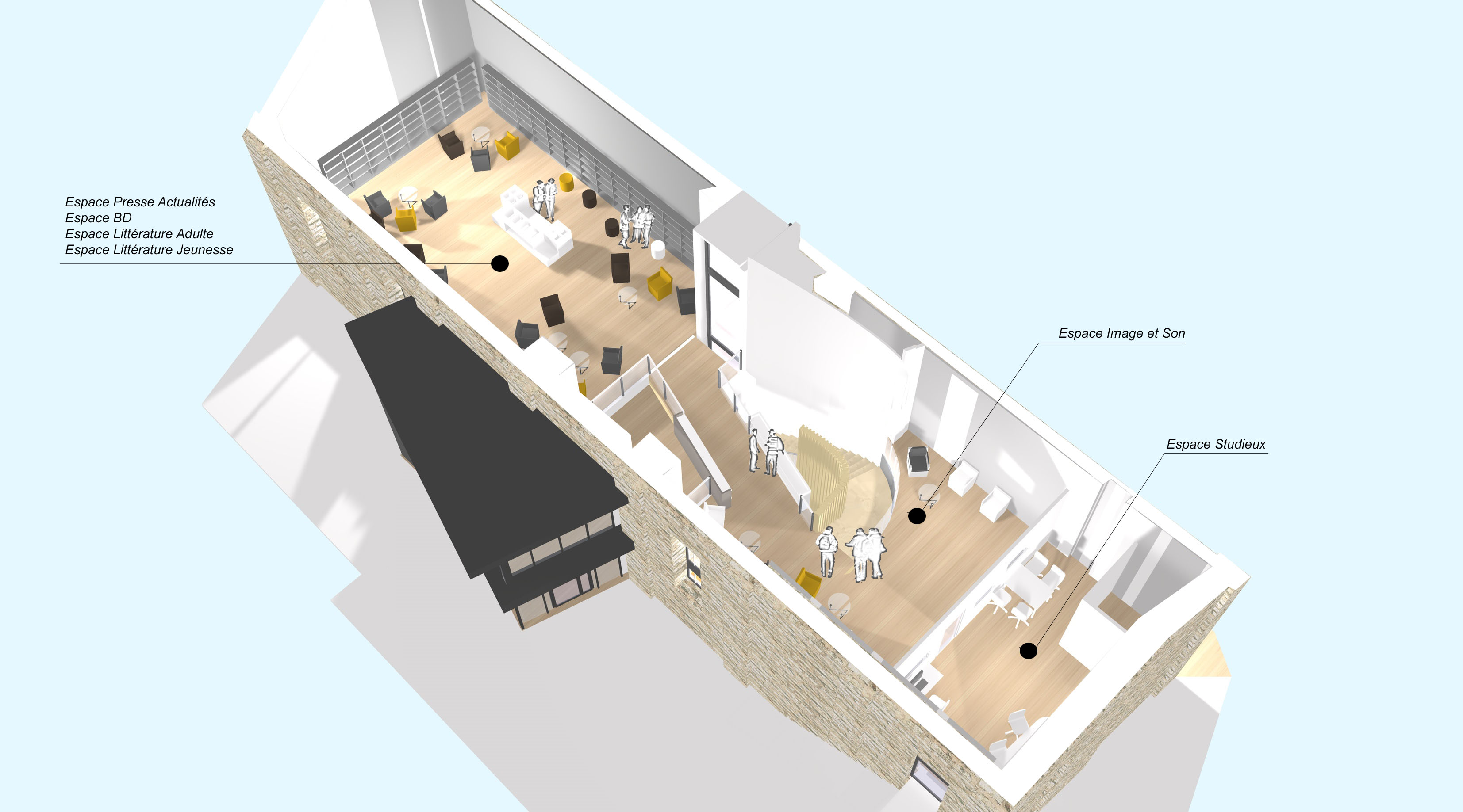 MEDIA LIBRARY - certified LEED® Platinum - Architizer