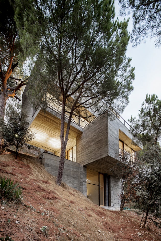 Building a Home on a Steep Slope
