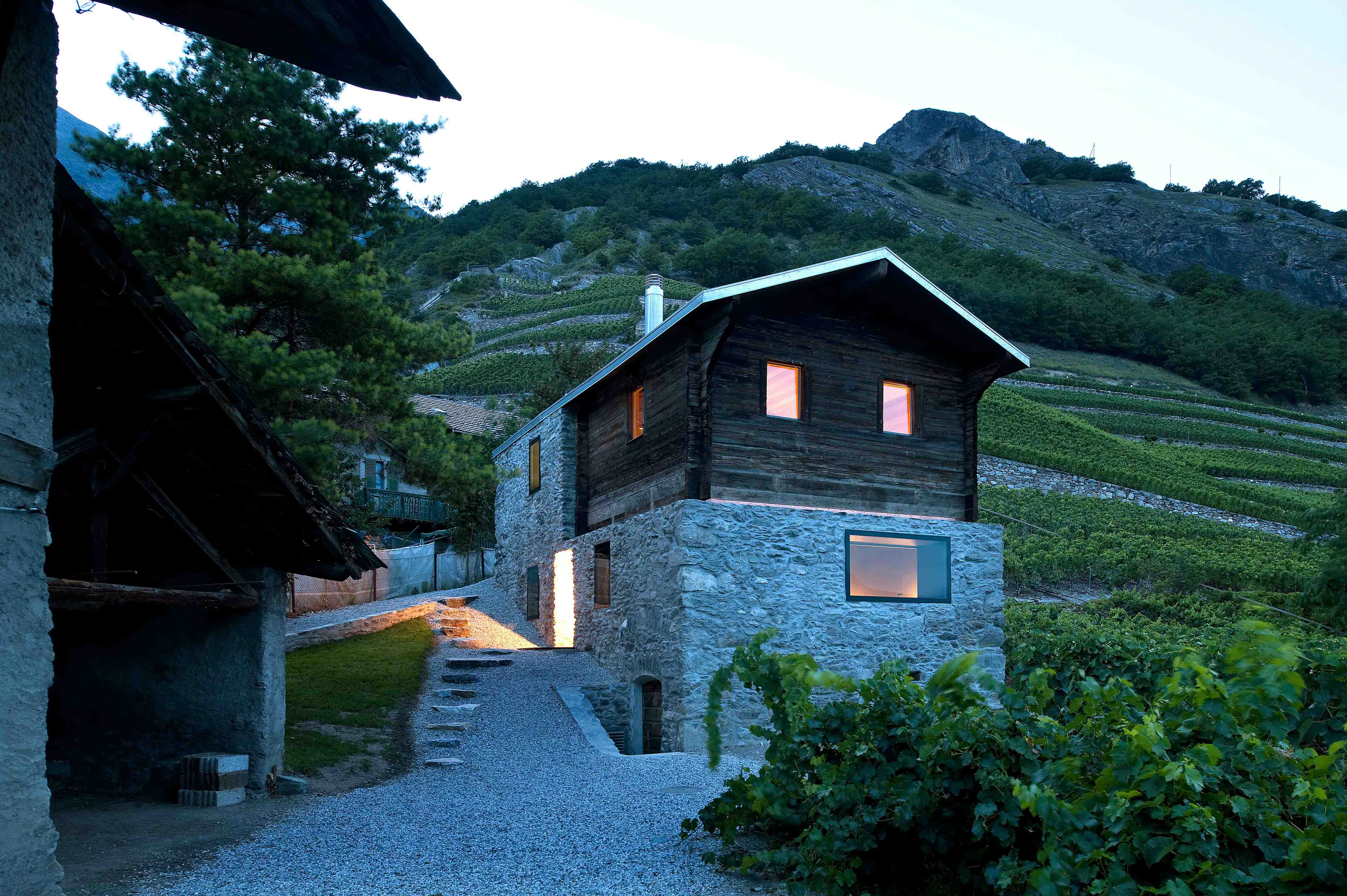 New Mountain Hut at Tracuit — 1