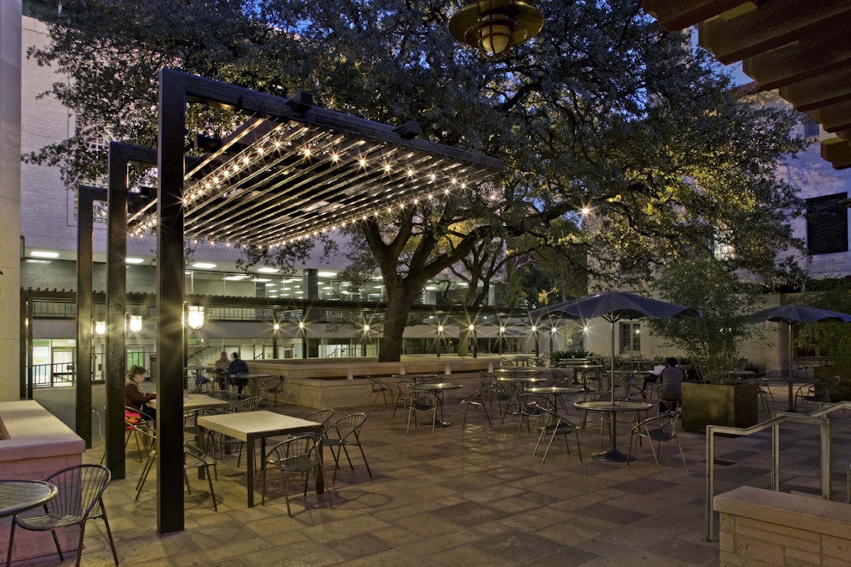 Texas Union Courtyard by McKinney York Architects - Architizer
