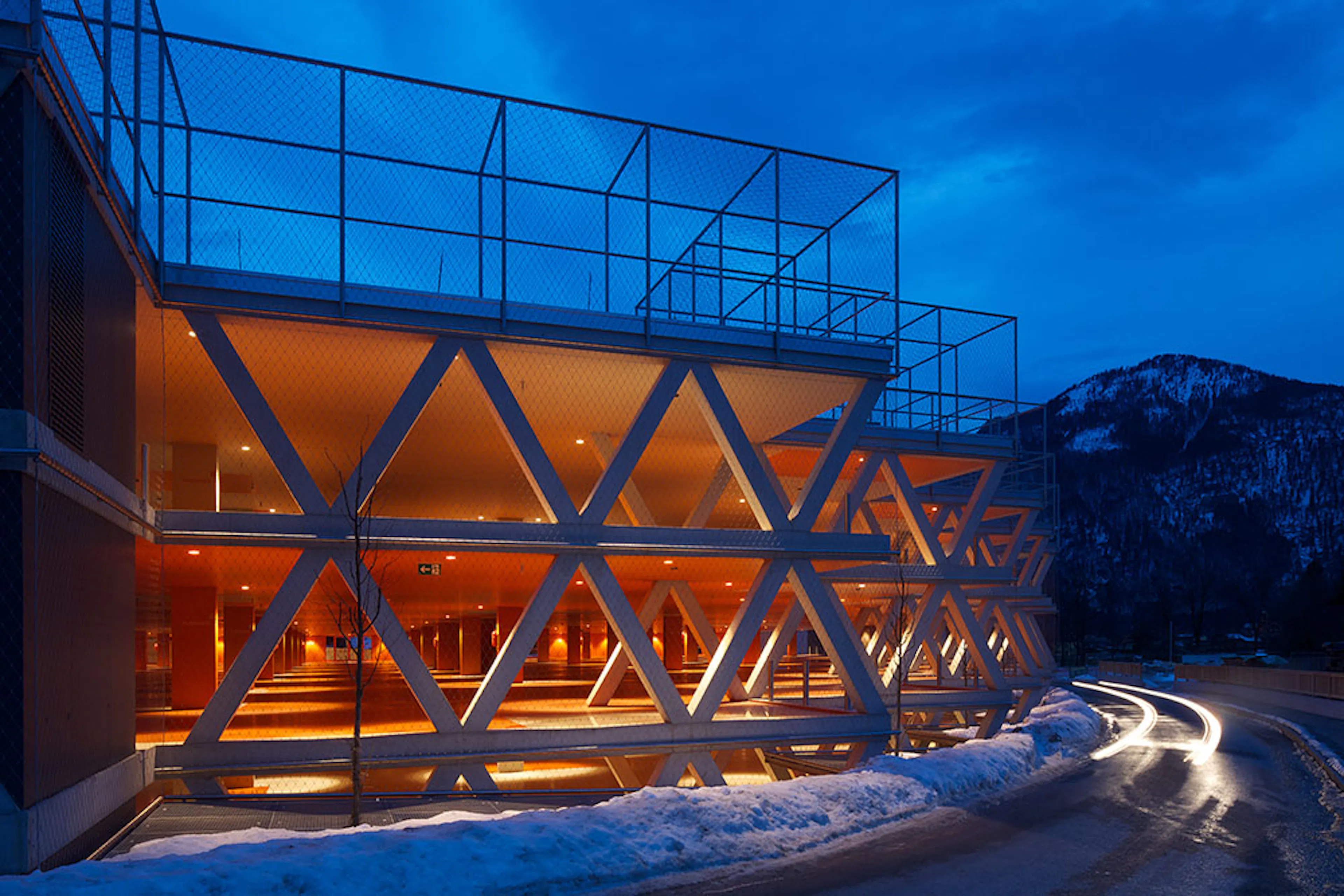 Parking Structure Tyrolean Festival — 2